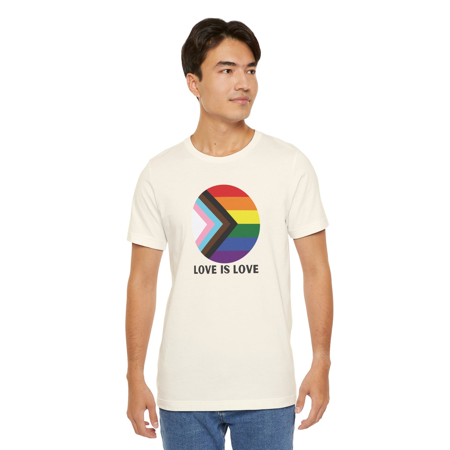 Love Is Love Jersey Short Sleeve Tee