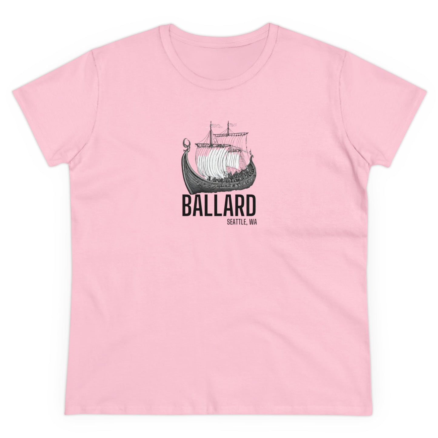 Ballard Seattle Women's Midweight Cotton Tee