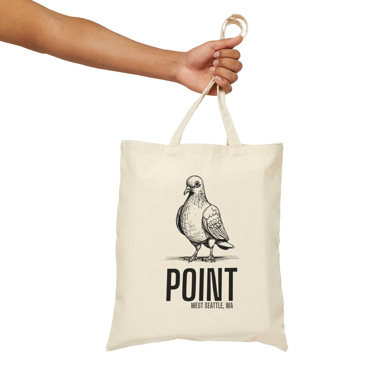 Pigeon Point Cotton Canvas Tote Bag