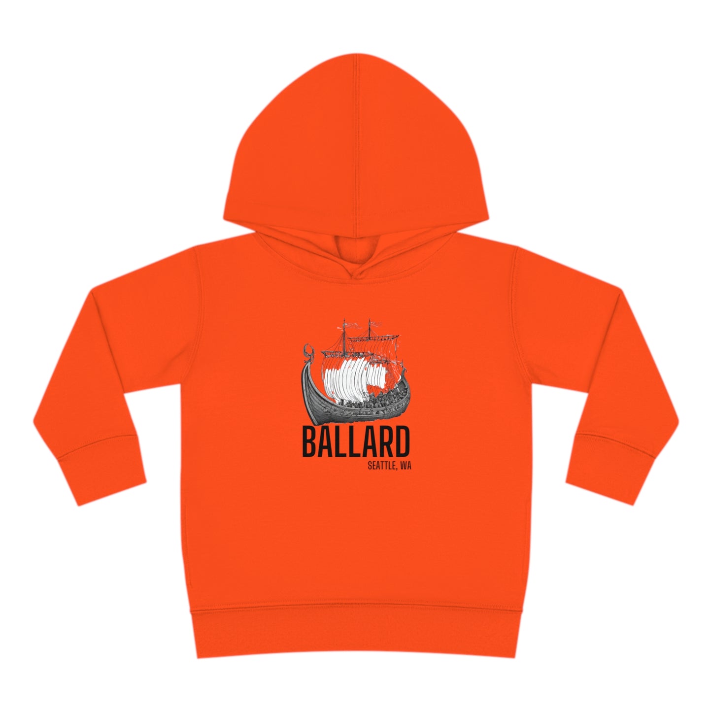 Ballard Seattle Toddler Pullover Fleece Hoodie