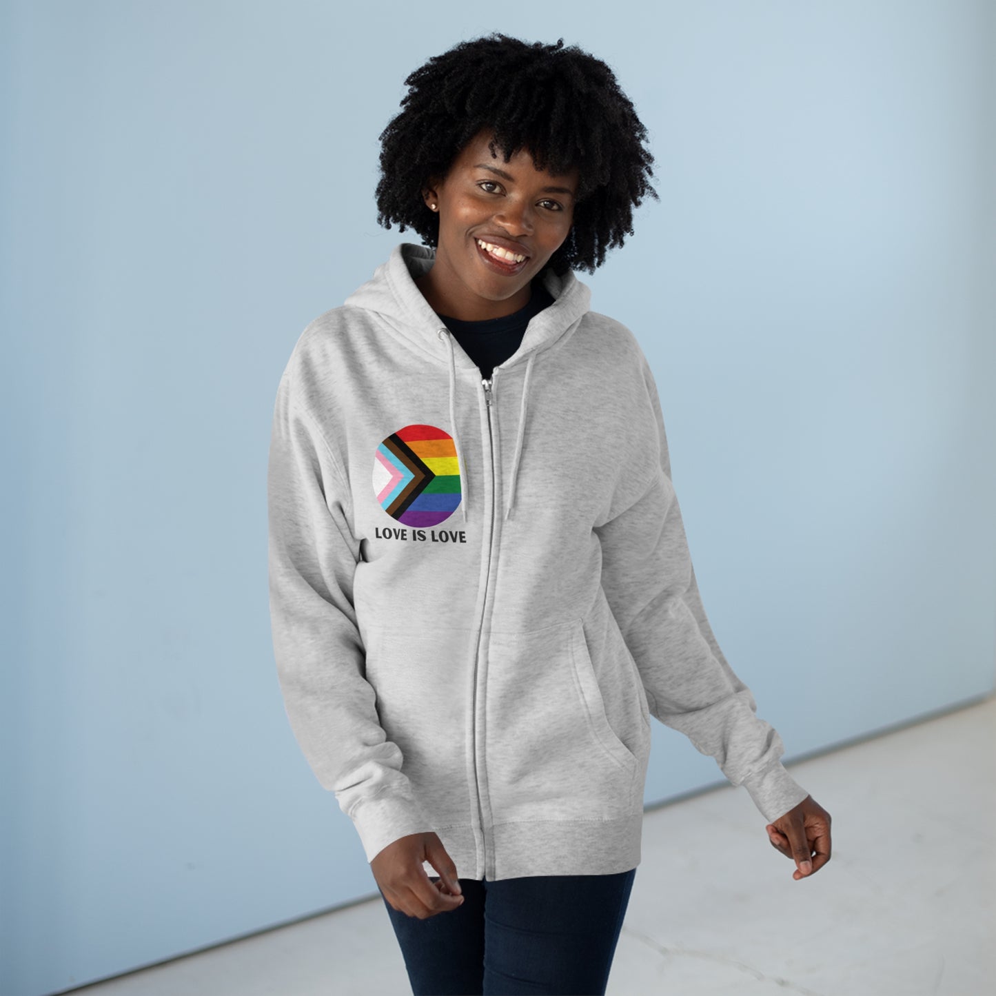 Love Is Love Zip Hoodie