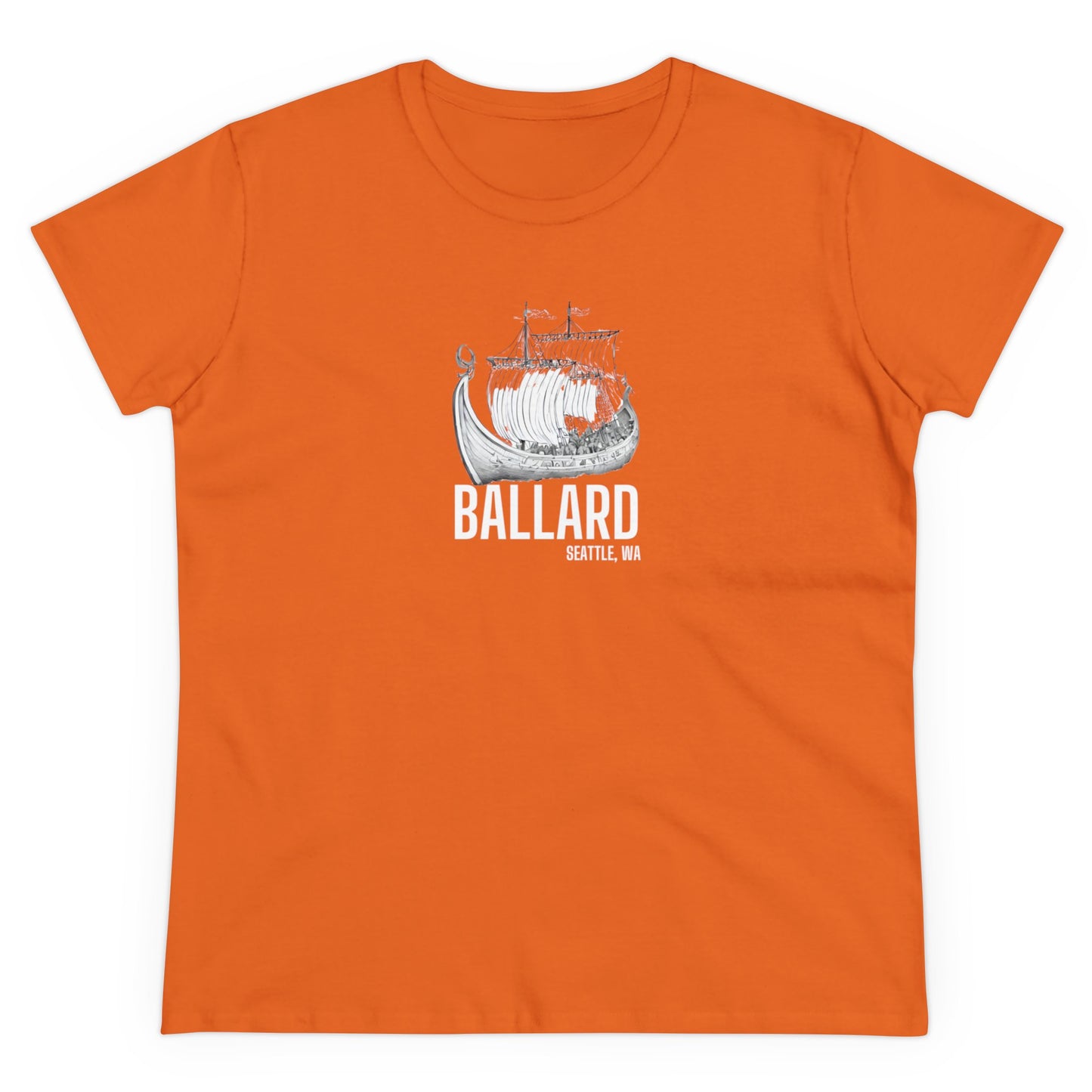 Ballard Seattle Women's Midweight Cotton Tee