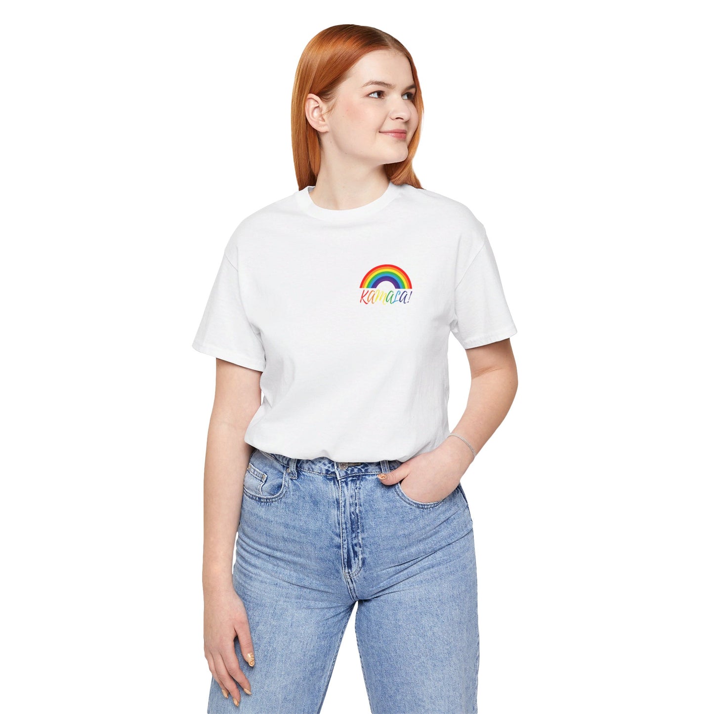 Rainbow Kamala Jersey Short Sleeve Tee