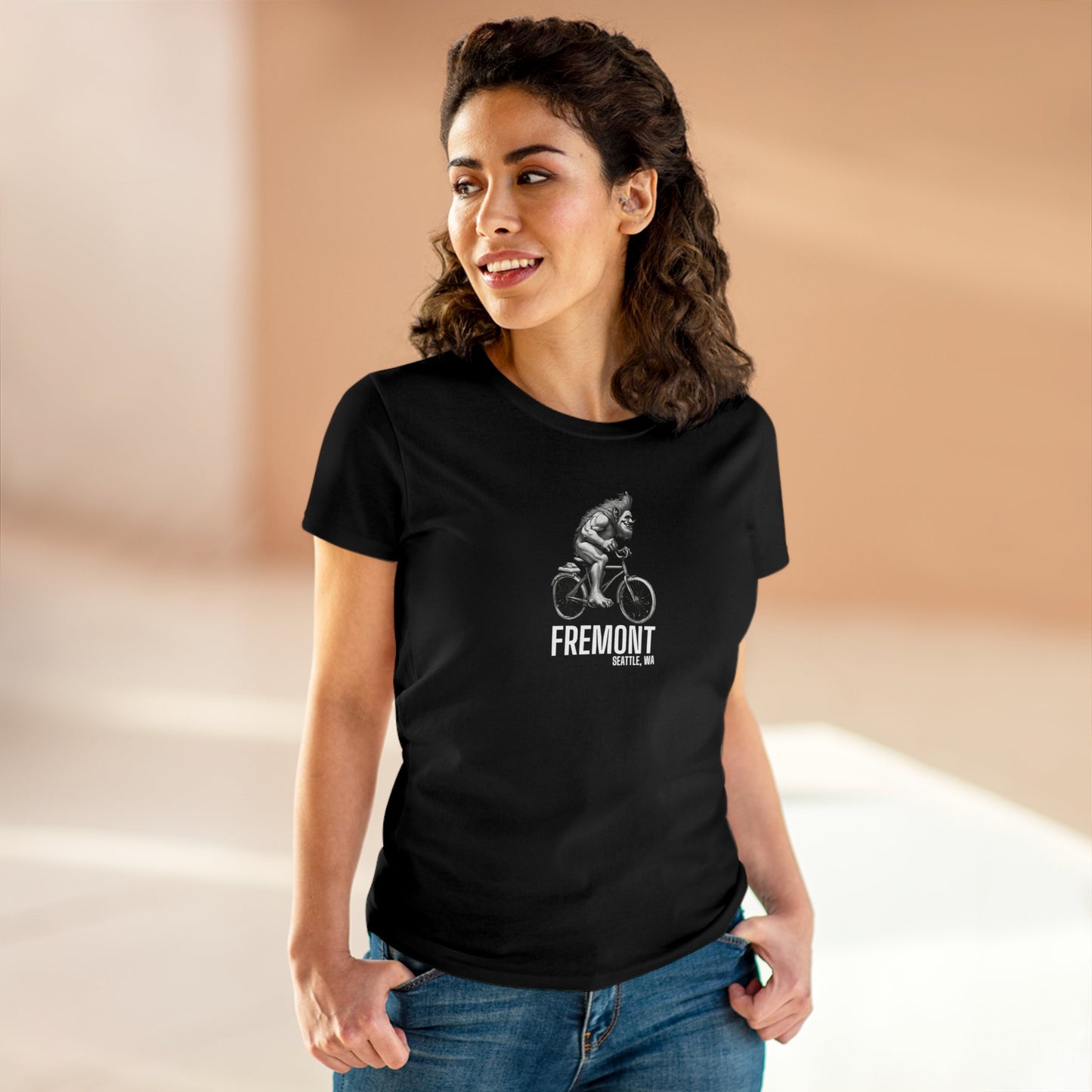 Fremont Seattle Women's Midweight Cotton Tee