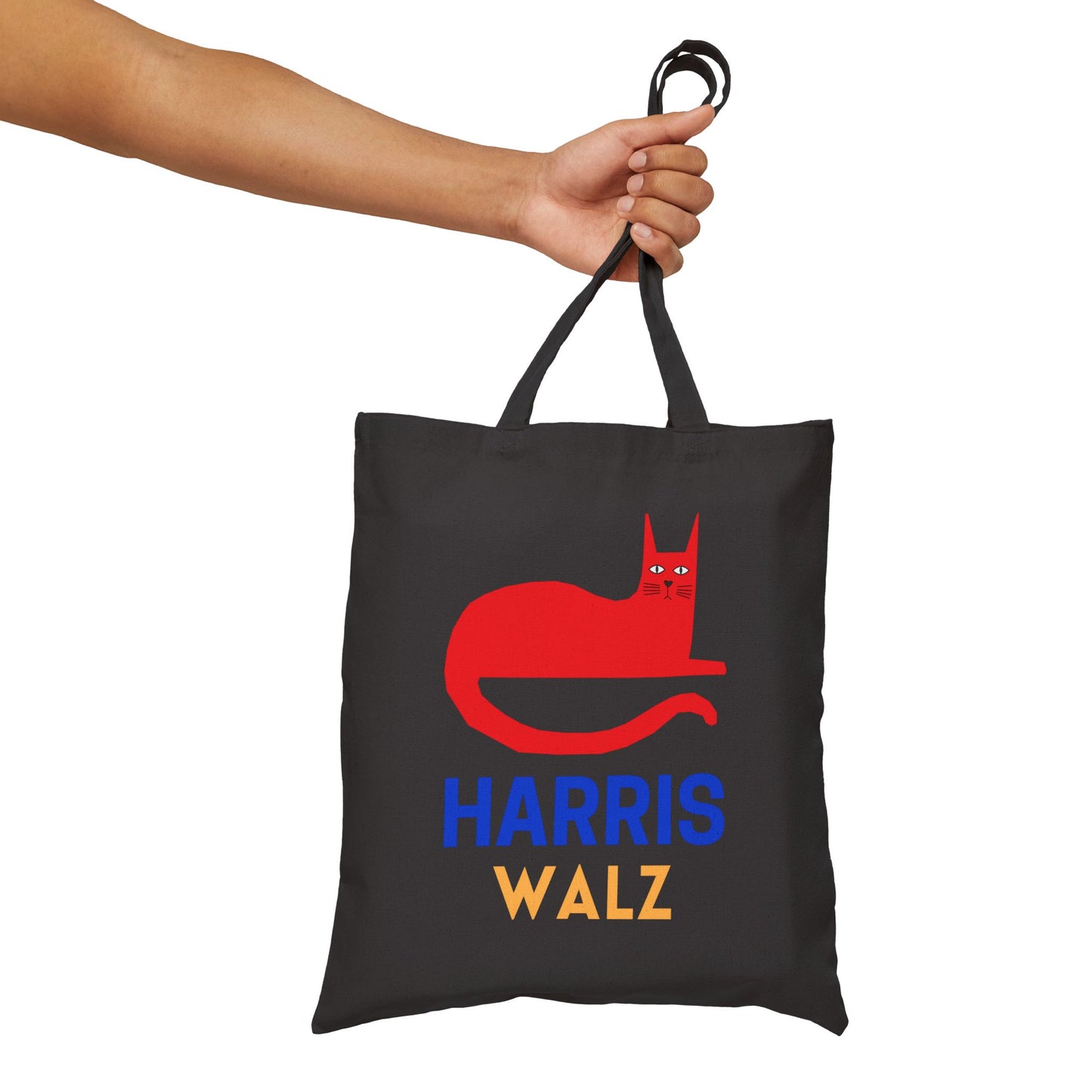 Cat Harris Walz Cotton Canvas Tote Bag