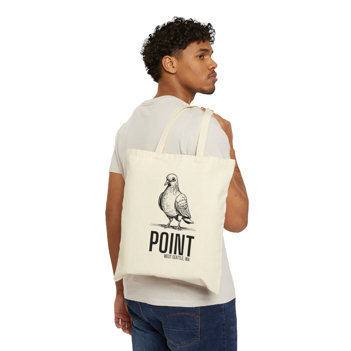 Pigeon Point Cotton Canvas Tote Bag