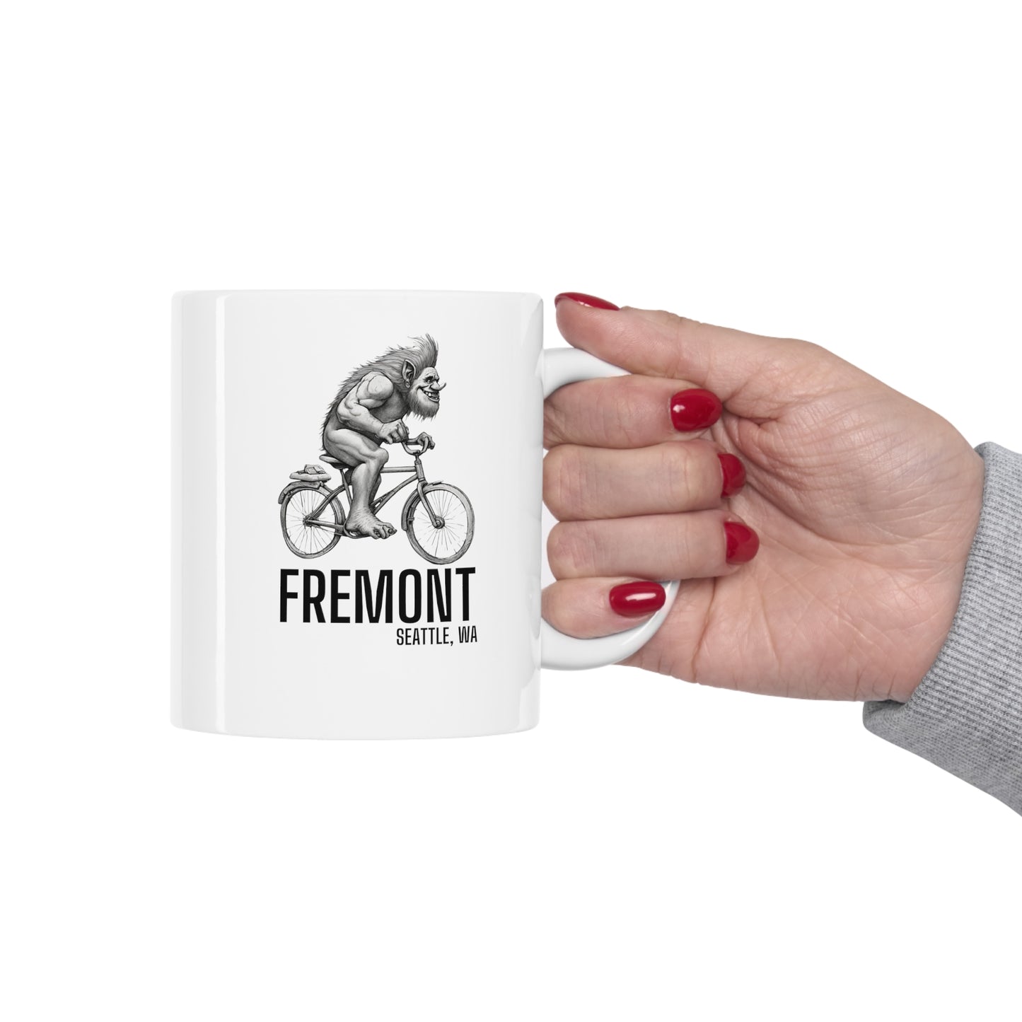 Fremont Seattle Ceramic Mug 11oz