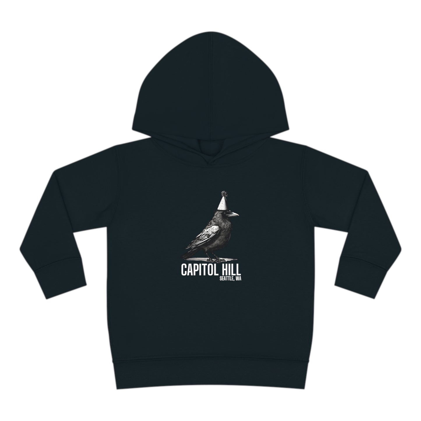 Capitol Hill Seattle Toddler Pullover Fleece Hoodie