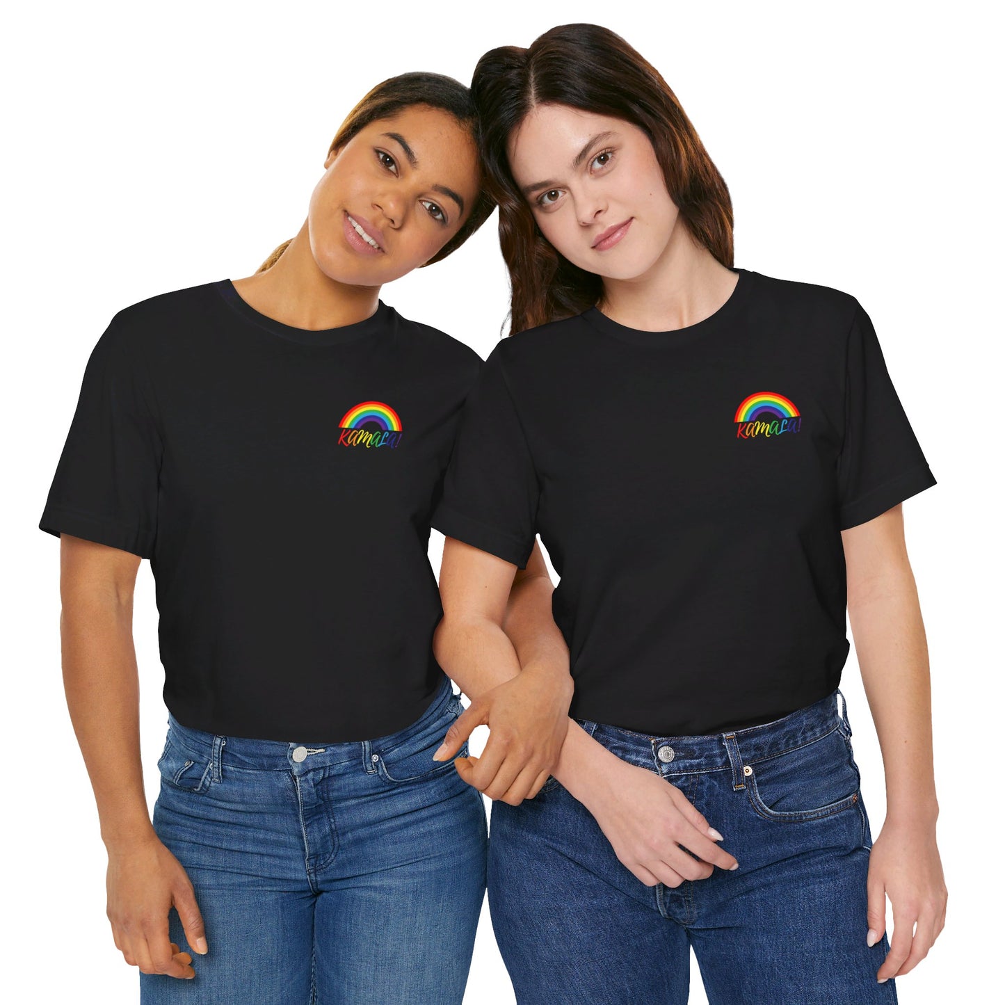 Rainbow Kamala Jersey Short Sleeve Tee