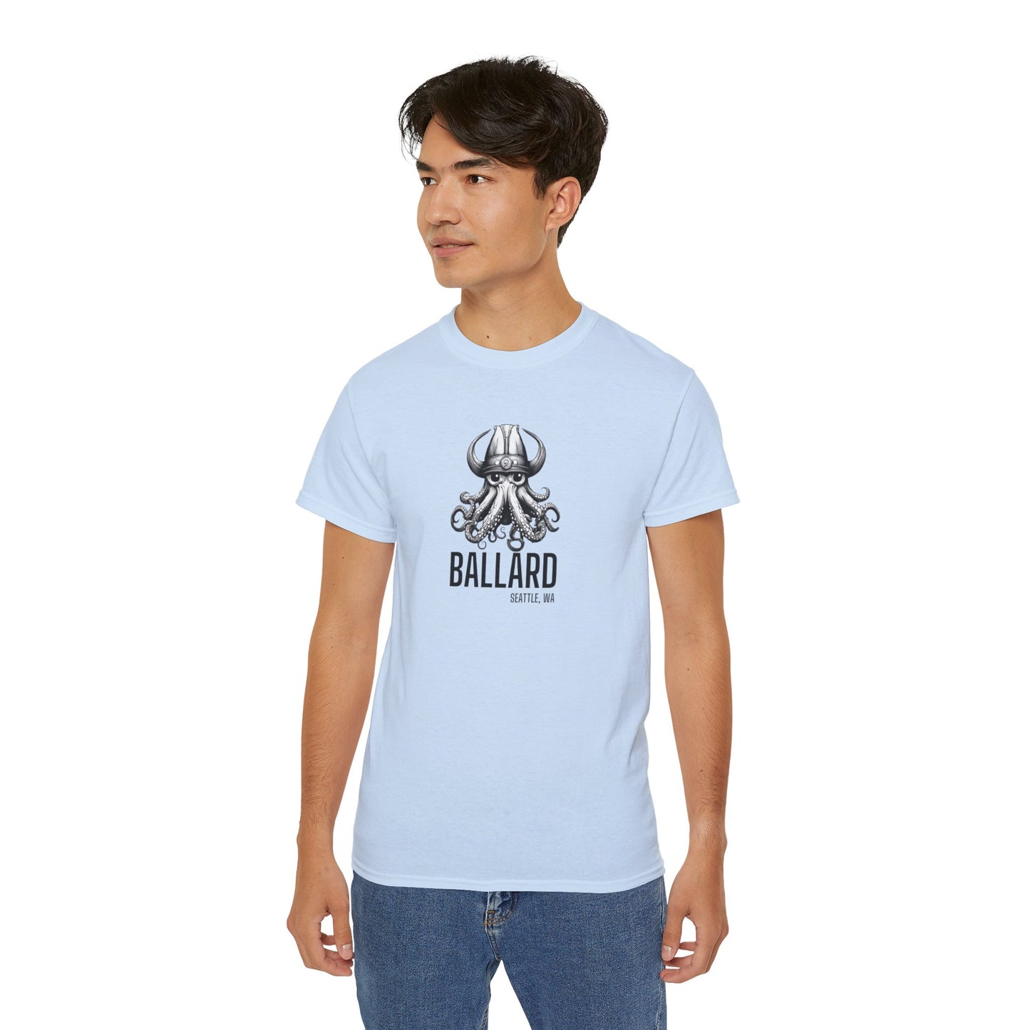 Ballard Octopus Men’s Ultra Cotton Tee