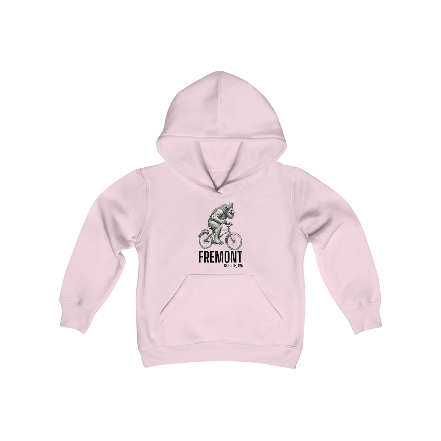 Fremont Seattle Youth Heavy Blend Hooded Sweatshirt