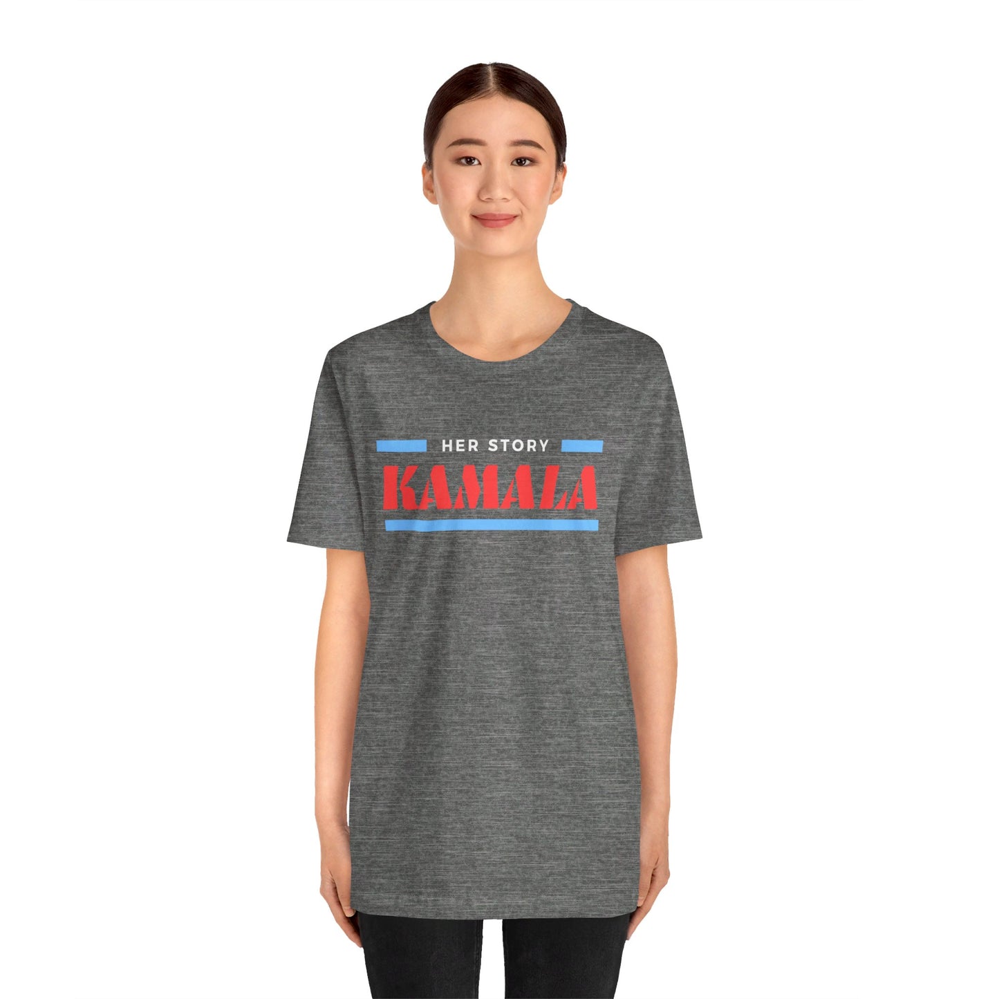 Her Story Kamala Jersey Short Sleeve Tee