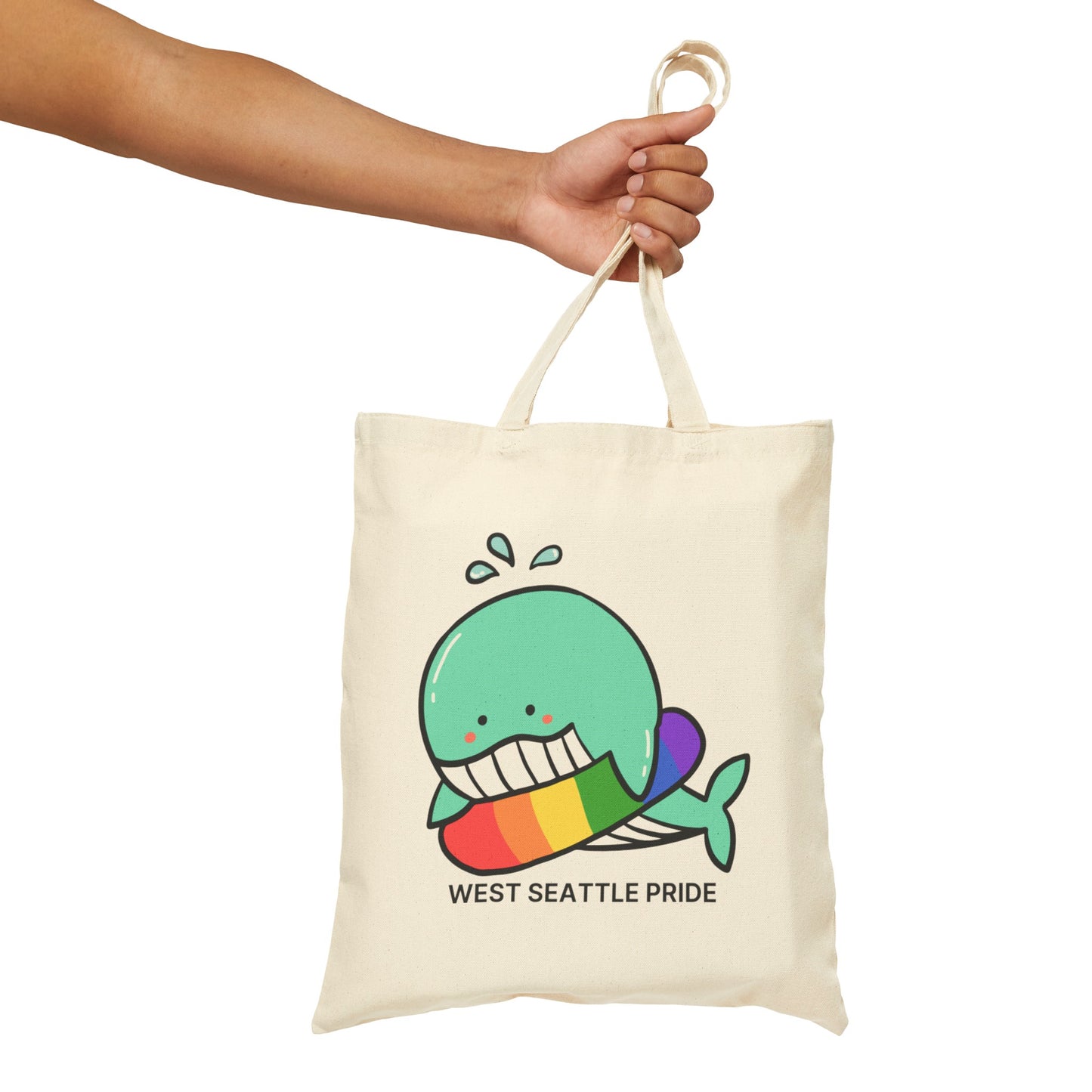 West Seattle Pride Cotton Canvas Tote Bag