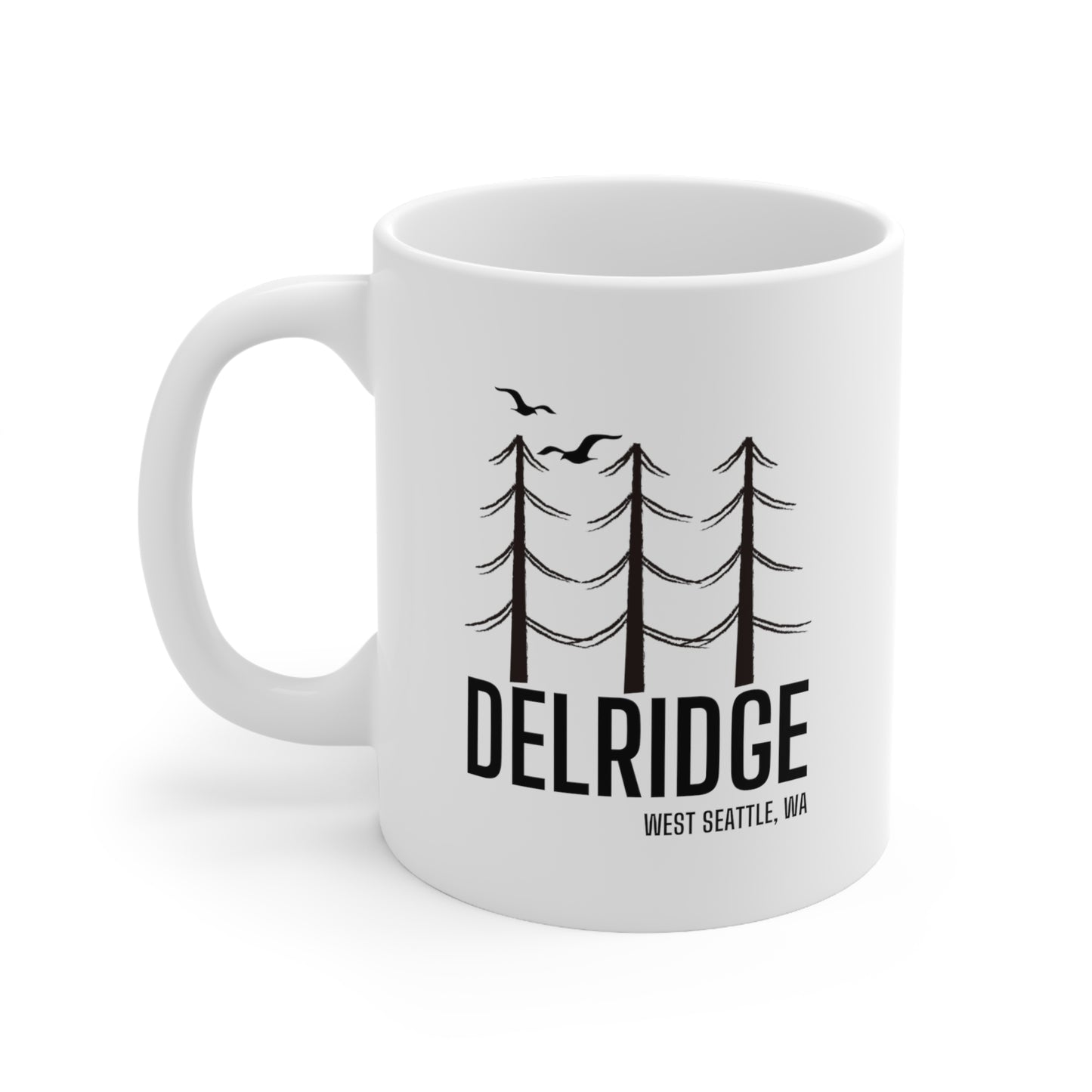 Delridge West Seattle Ceramic Mug 11oz