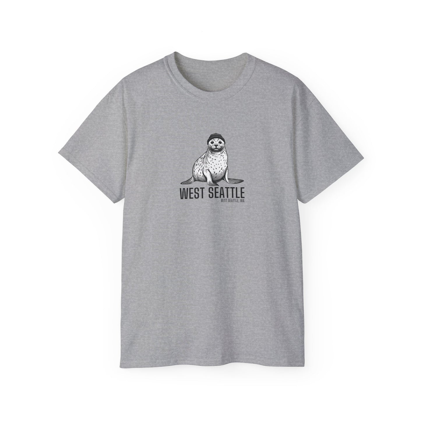 West Seattle Harbor Seal Men’s Ultra Cotton Tee