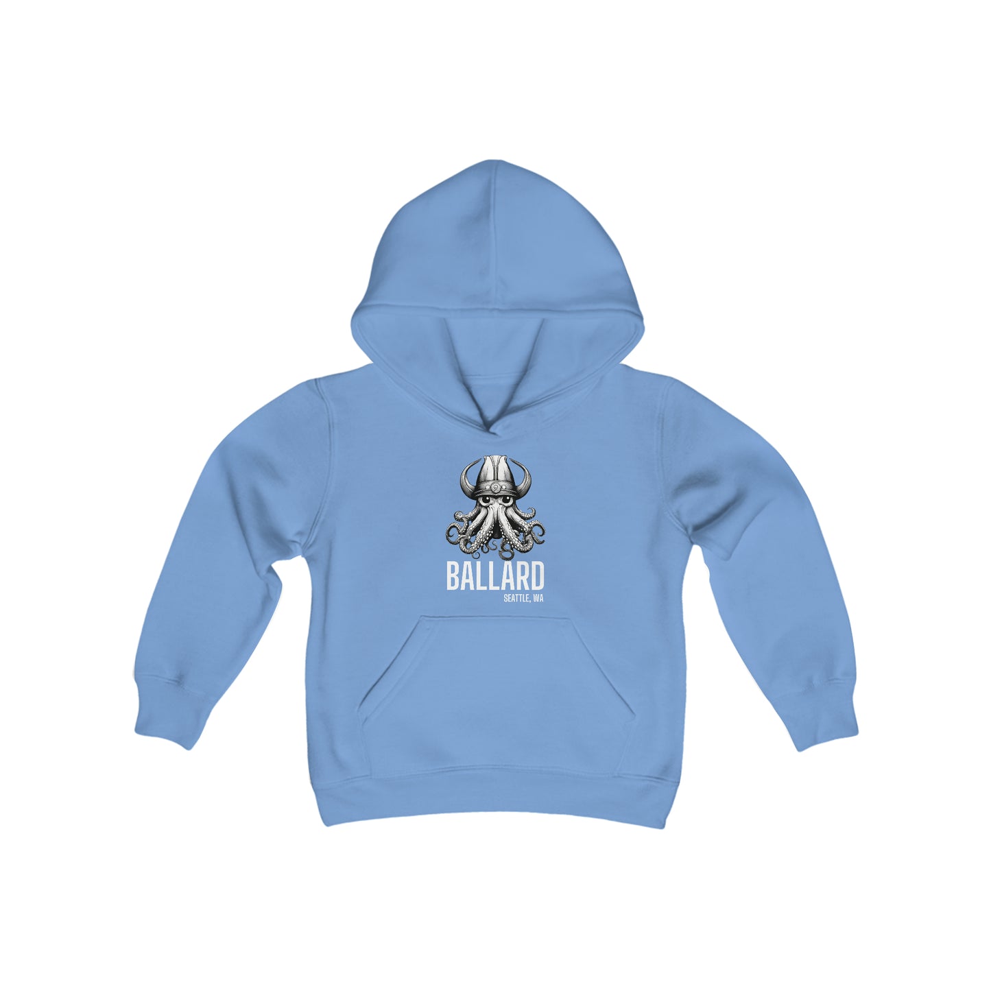 Ballard Octopus Youth Heavy Blend Hooded Sweatshirt