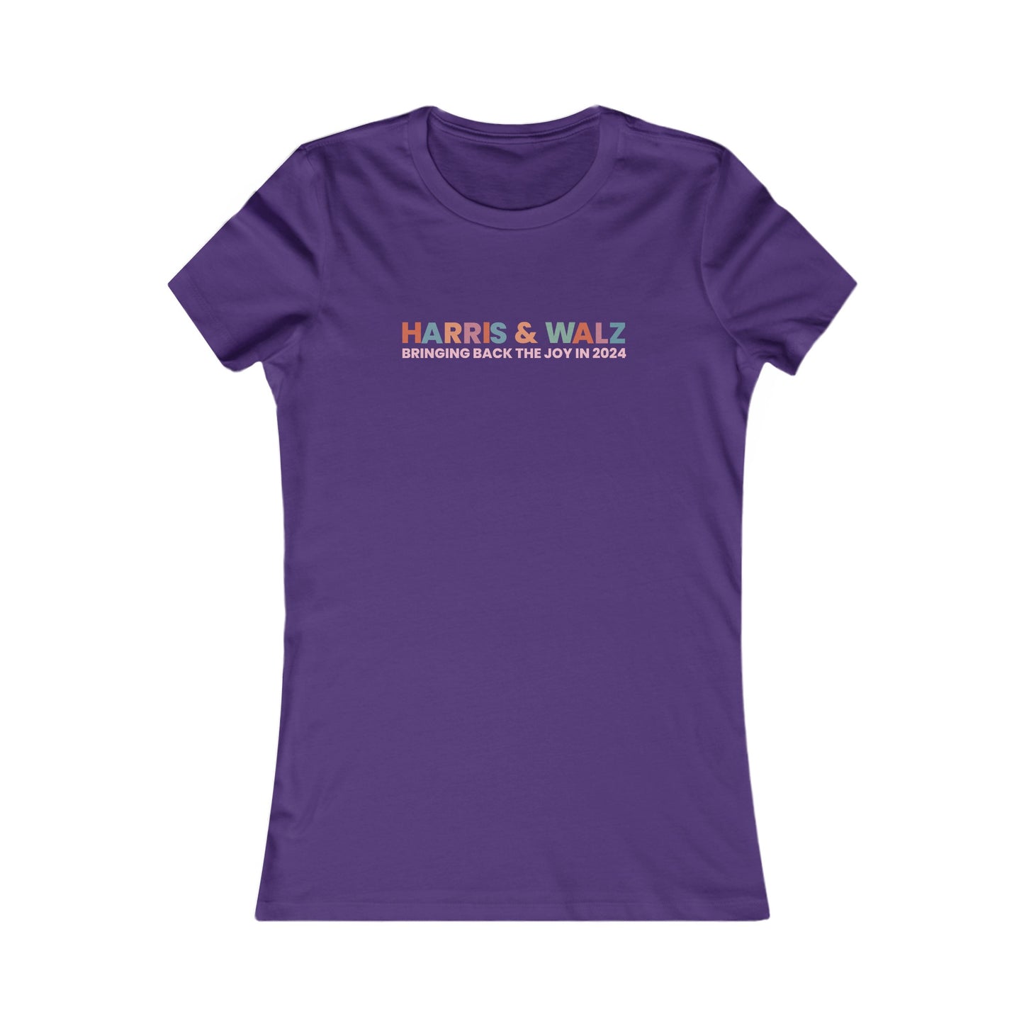 Harris and Walz Bringing Back the Joy Women's Favorite Tee