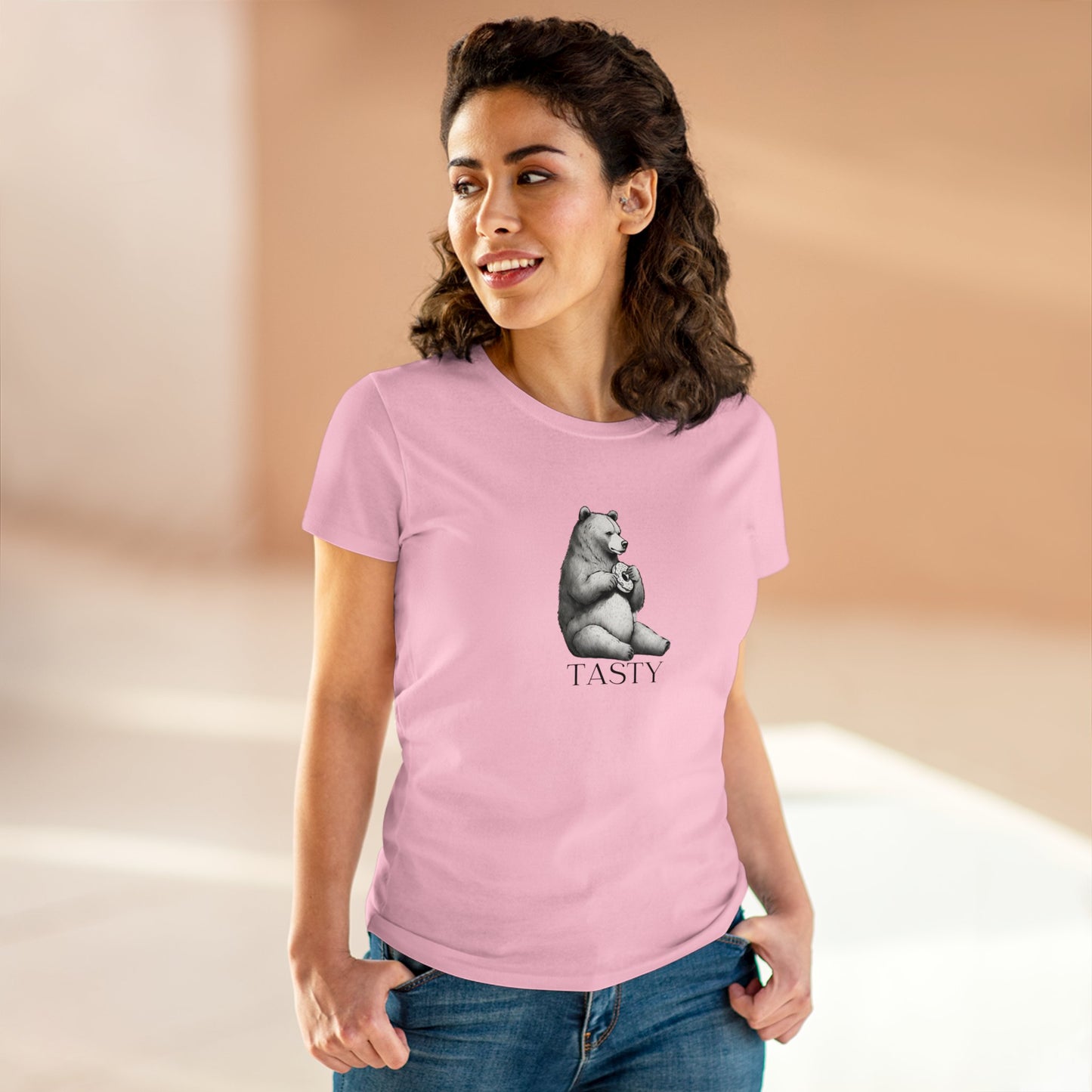 Tasty Women's Midweight Cotton Tee