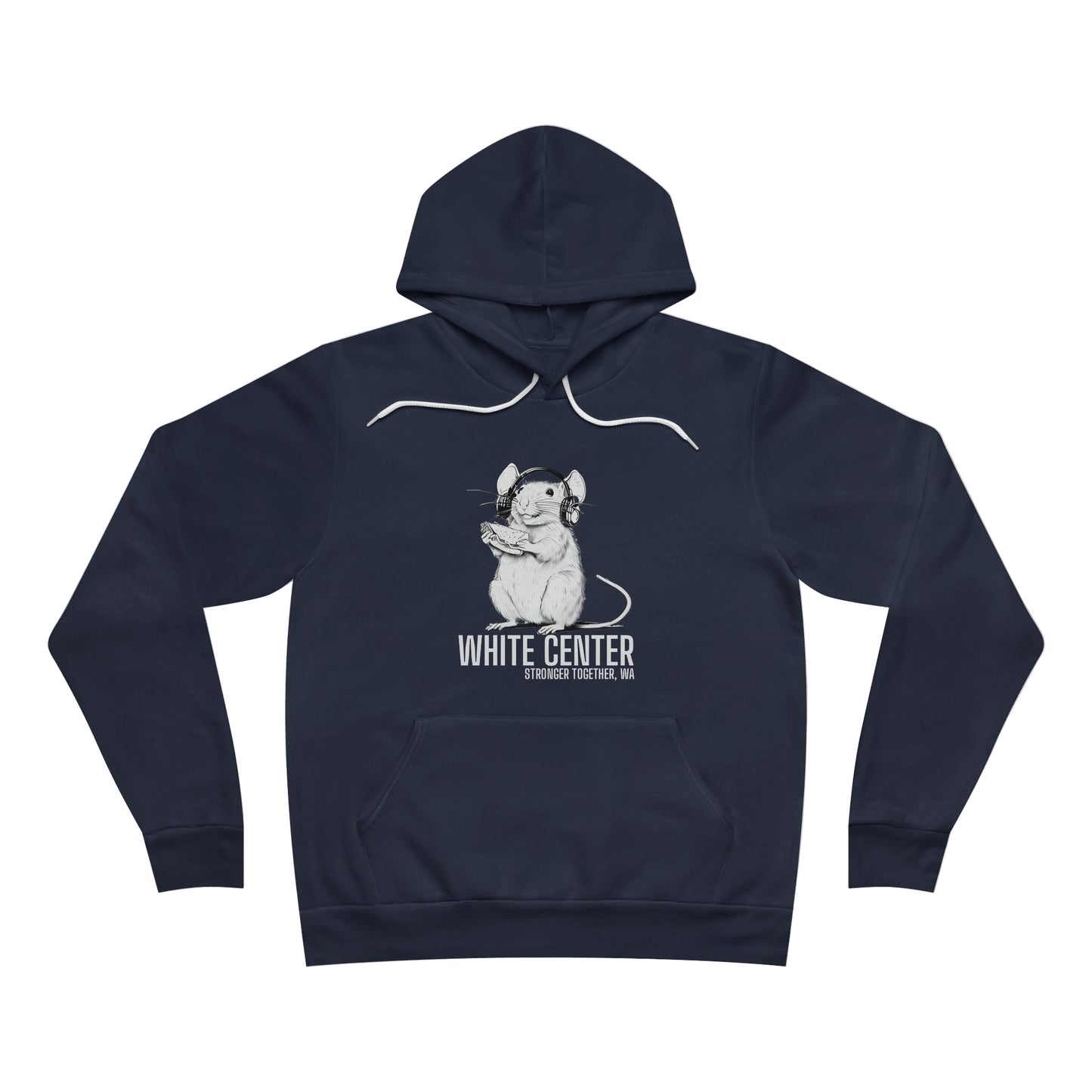 White Center WA Unisex Sponge Fleece Pullover Hoodie