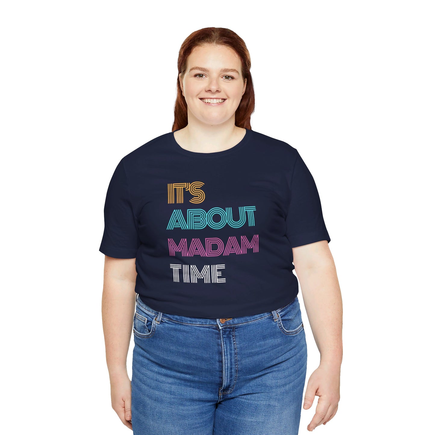 Neon It’s About Madam Time Jersey Short Sleeve Tee