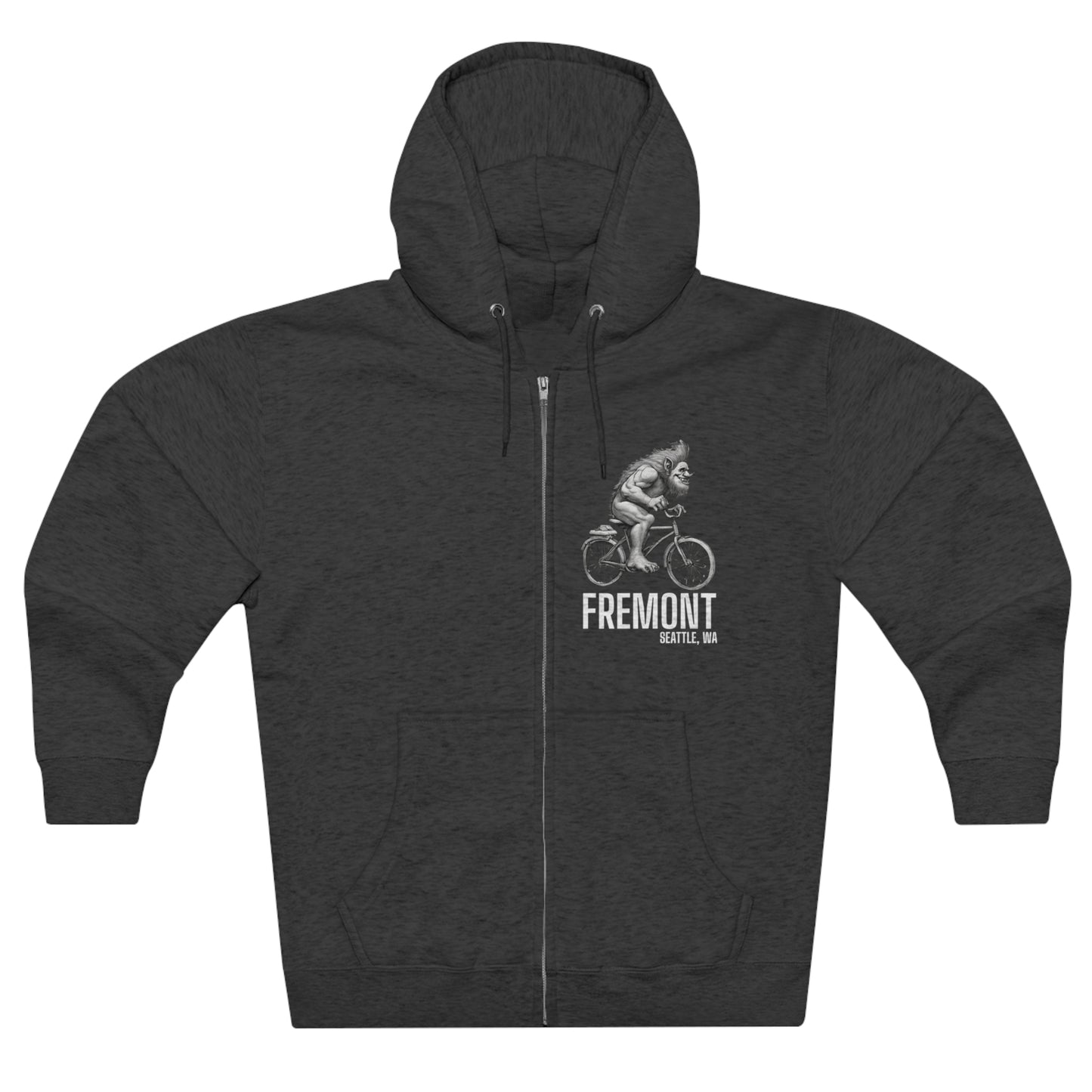 Fremont Seattle Unisex Zip Hoodie