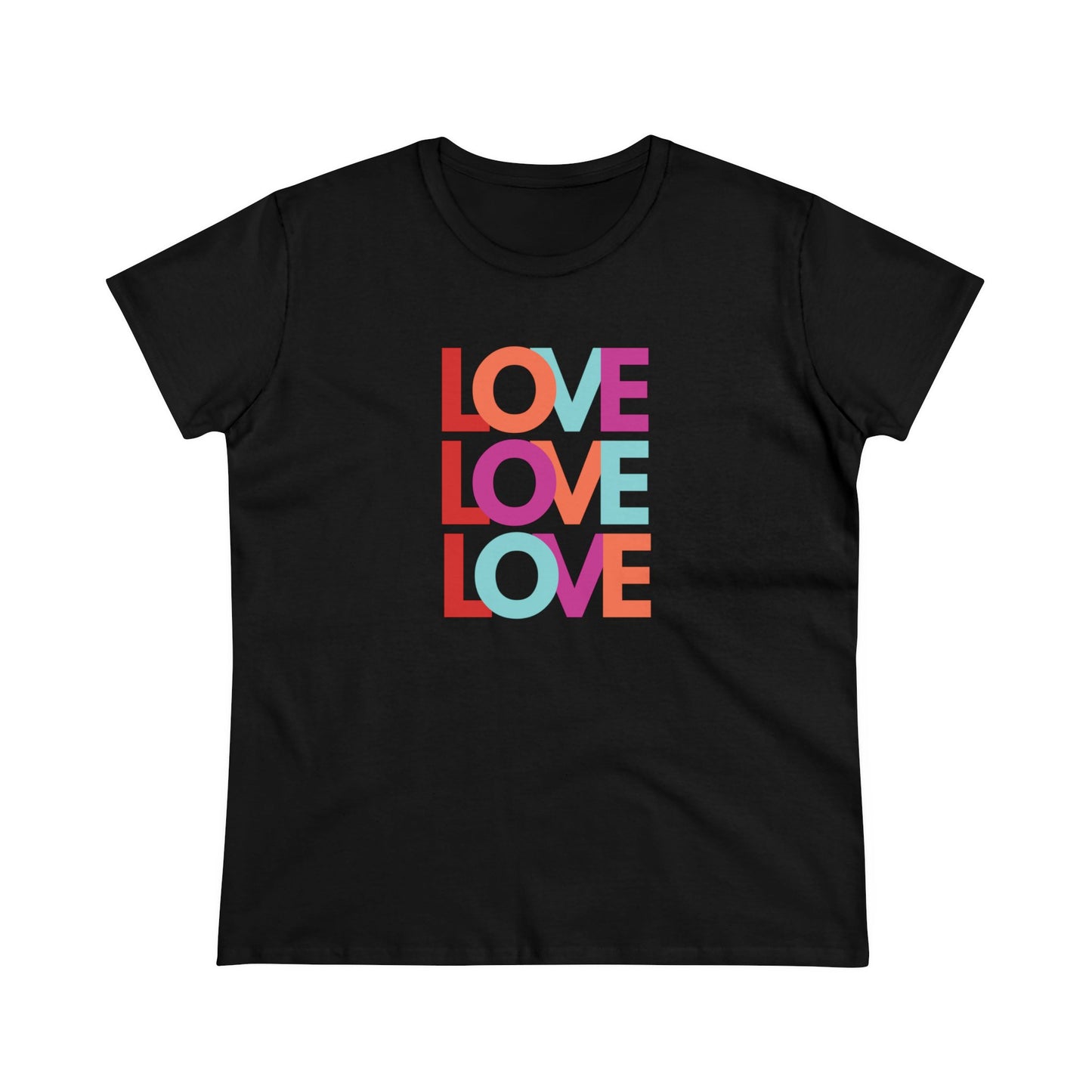 Love Women's Midweight Cotton Tee