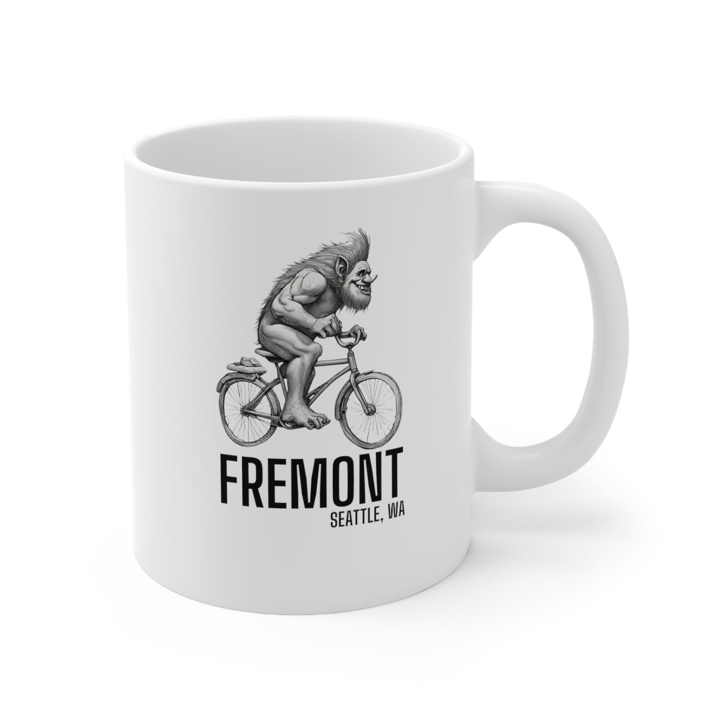 Fremont Seattle Ceramic Mug 11oz