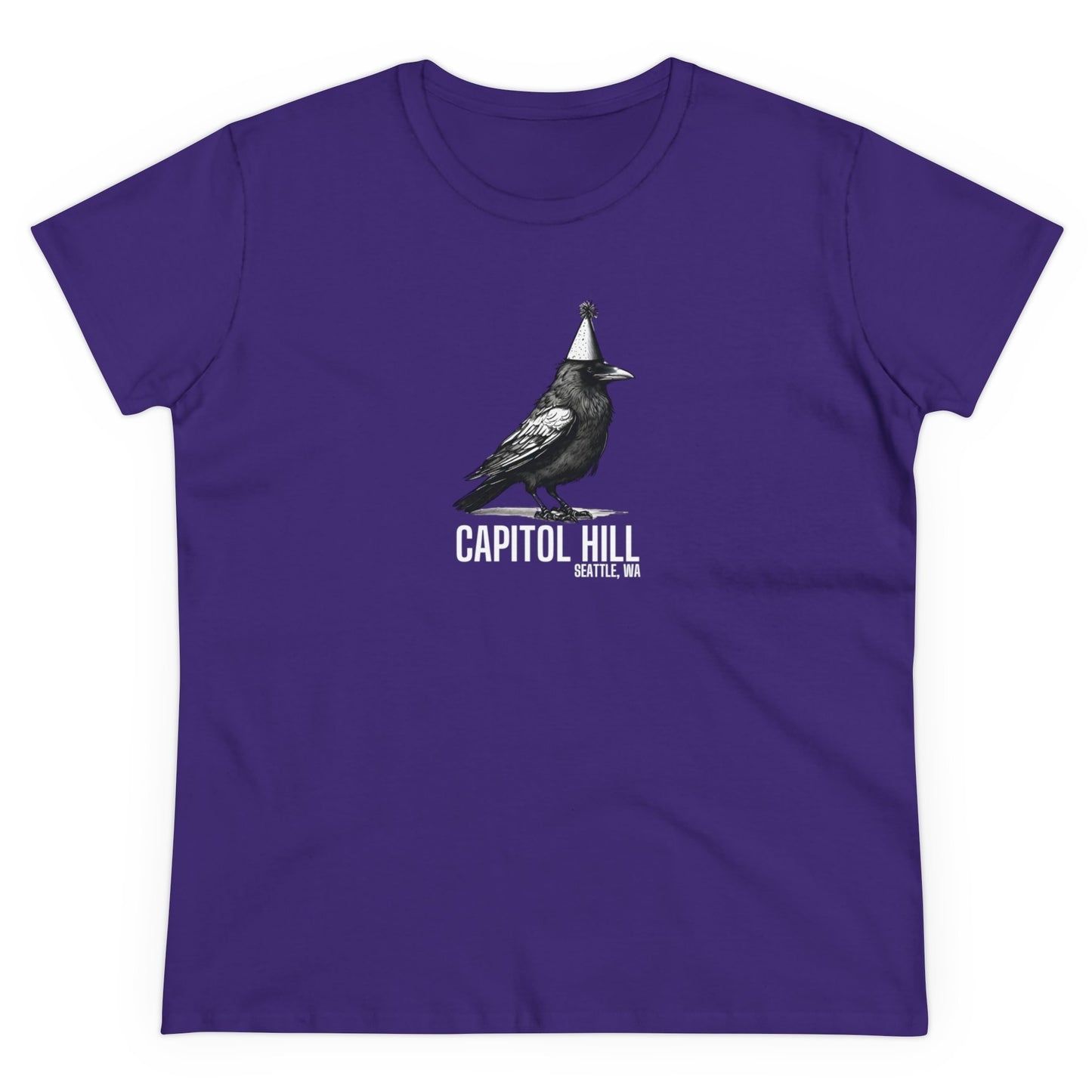 Capitol Hill Seattle Women's Midweight Cotton Tee