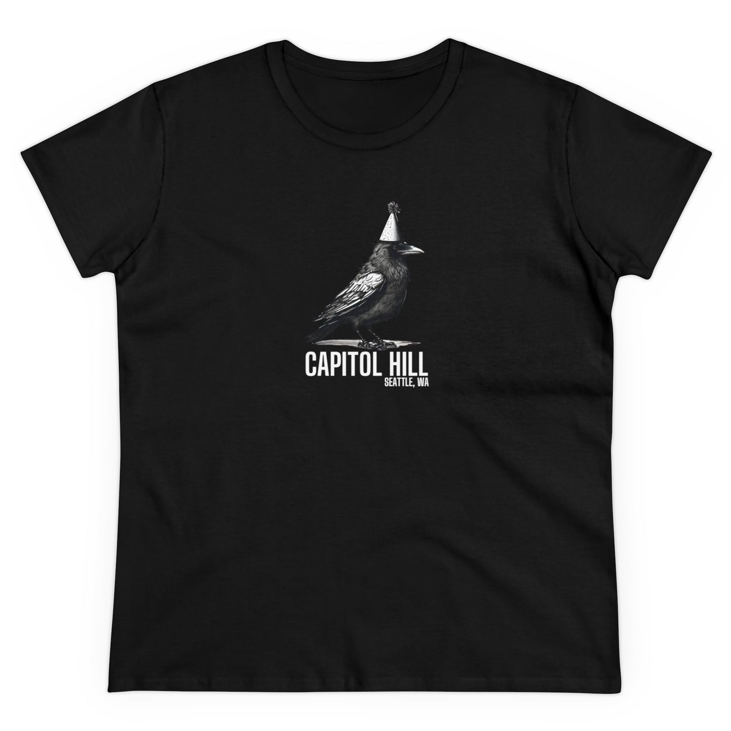 Capitol Hill Seattle Women's Midweight Cotton Tee