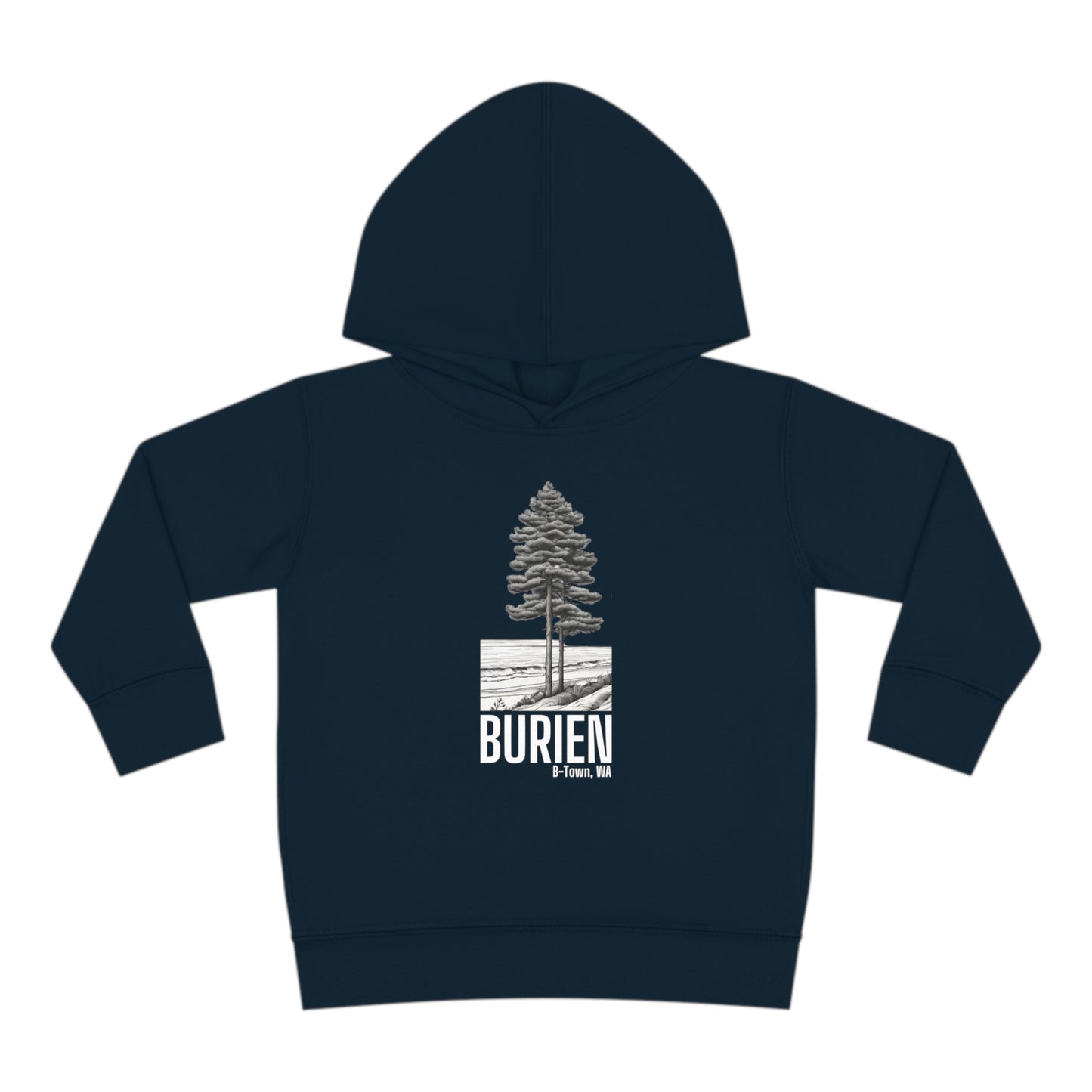 Burien WA Toddler Pullover Fleece Hoodie