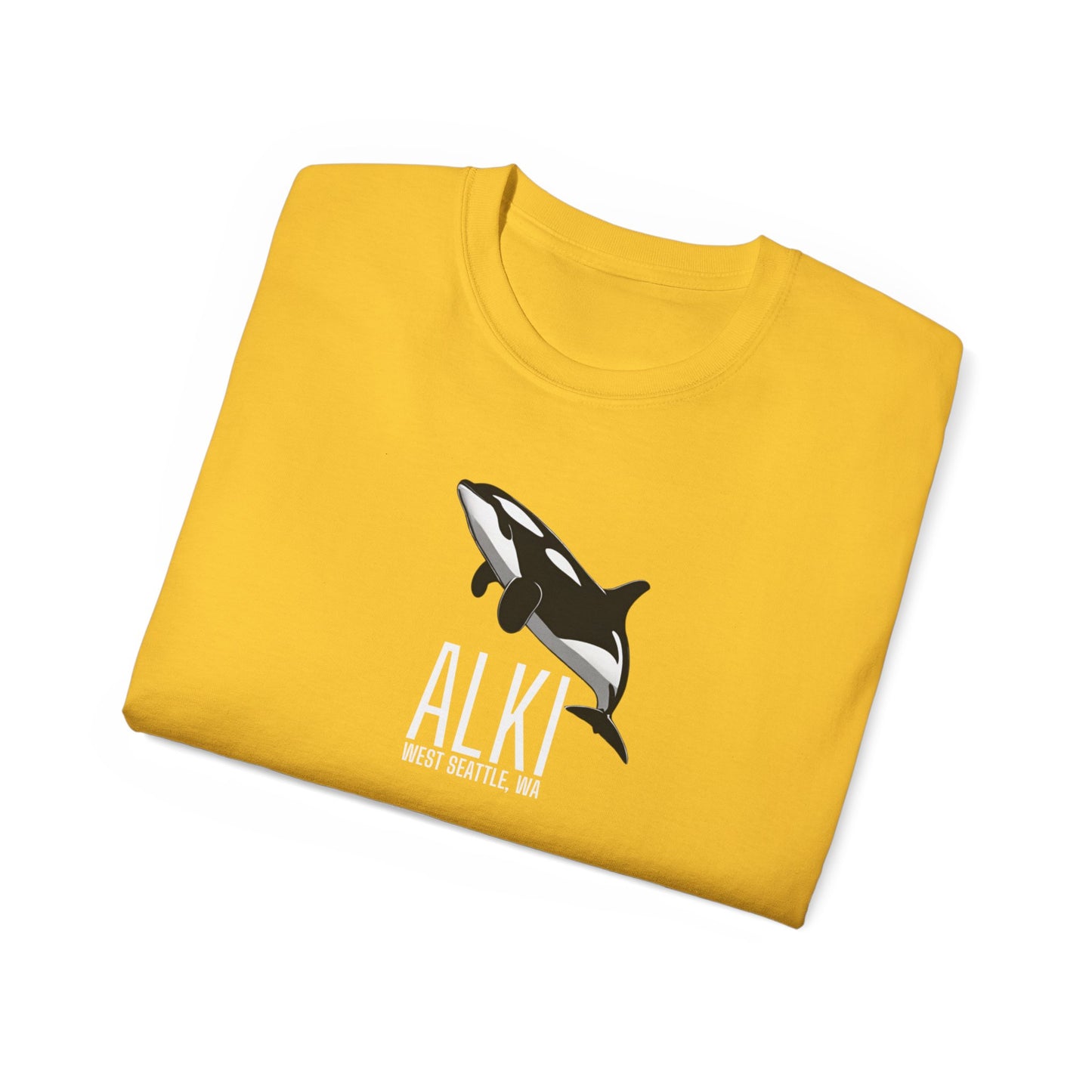 Alki West Seattle Orca Ultra Cotton Tee