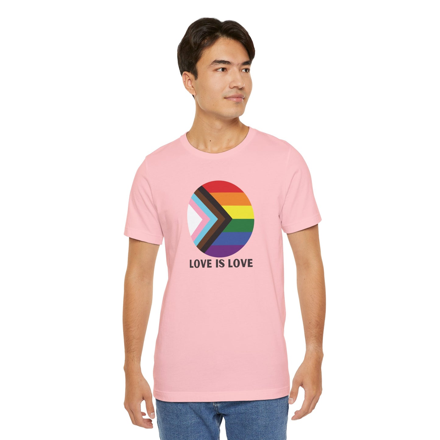 Love Is Love Jersey Short Sleeve Tee