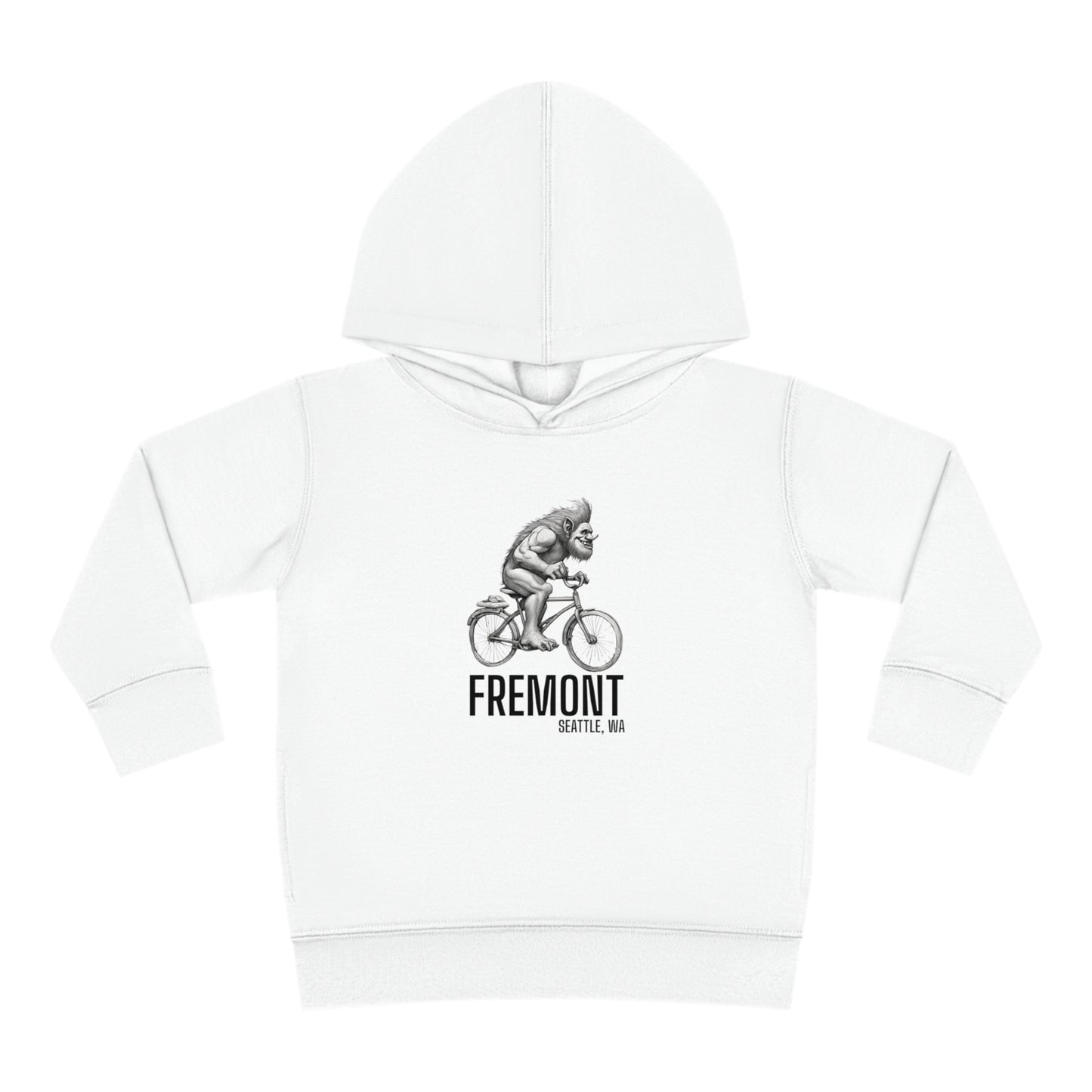 Fremont Seattle Toddler Pullover Fleece Hoodie