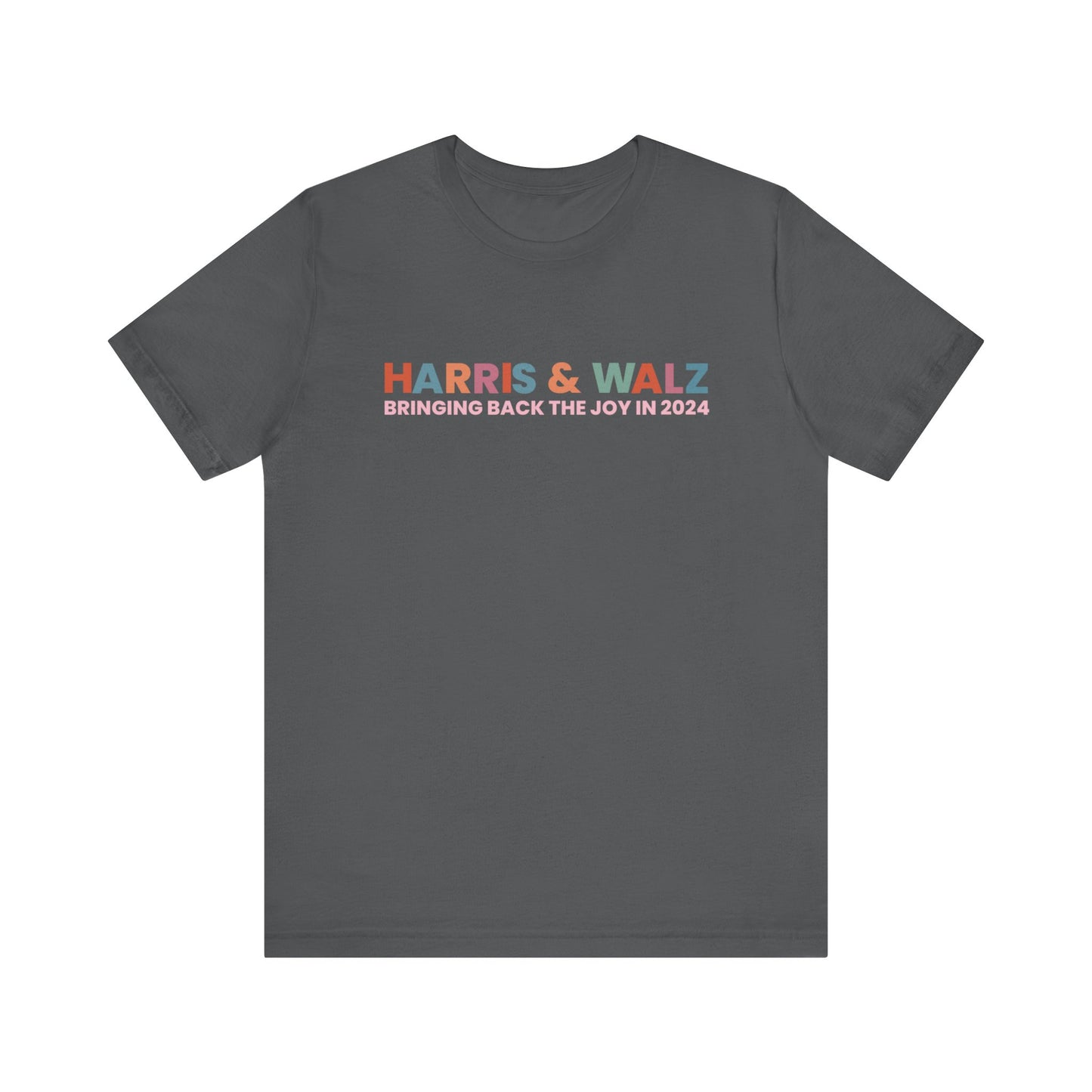 Harris and Walz Bringing Back the Joy Jersey Short Sleeve Tee