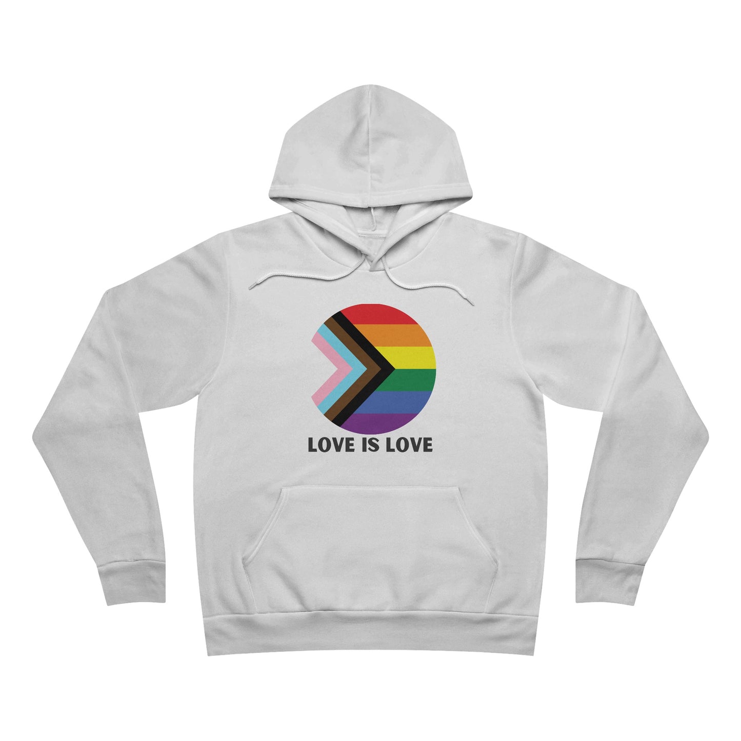 Love Is Love Sponge Fleece Pullover Hoodie