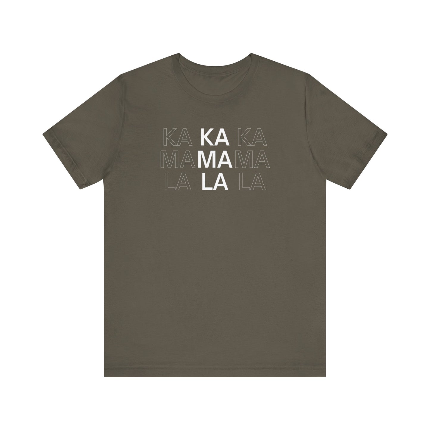 Kamala Kamala Kamala Jersey Short Sleeve Tee