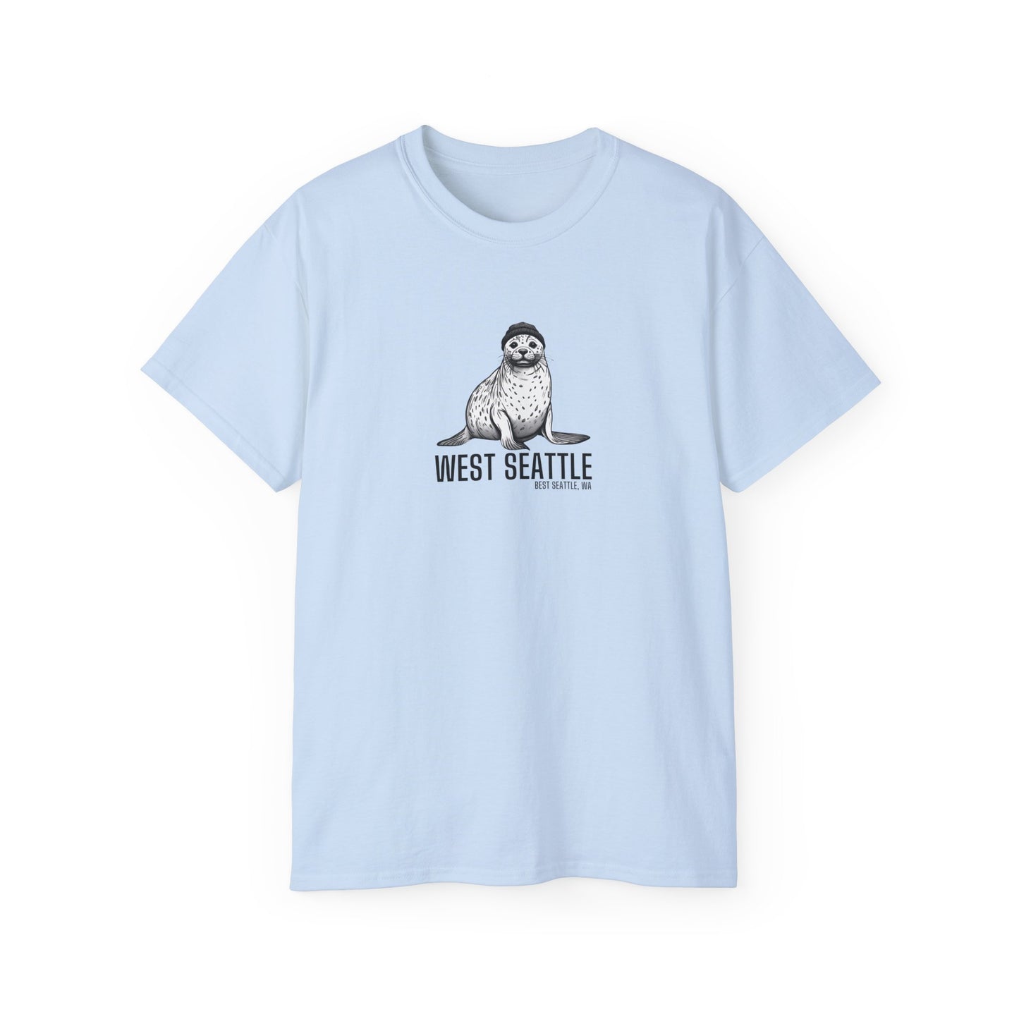 West Seattle Harbor Seal Men’s Ultra Cotton Tee