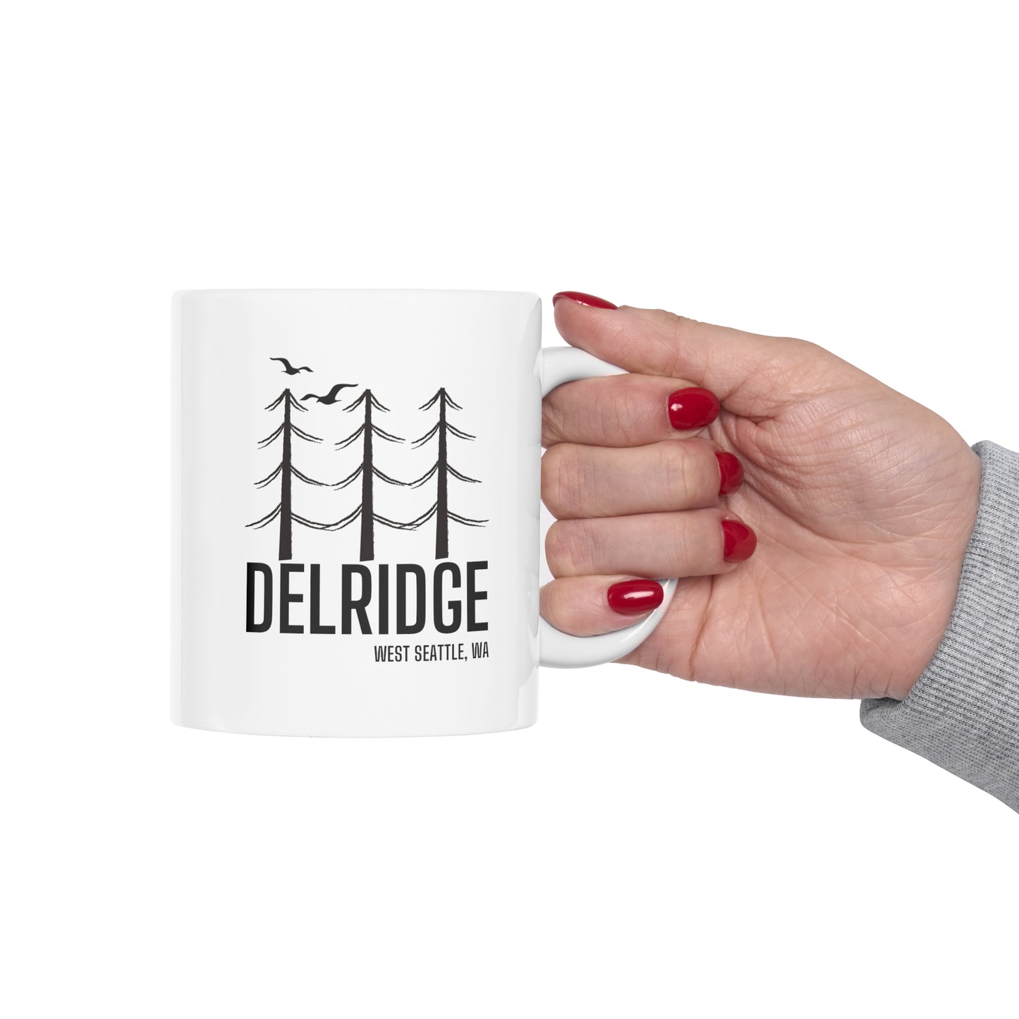 Delridge West Seattle Ceramic Mug 11oz