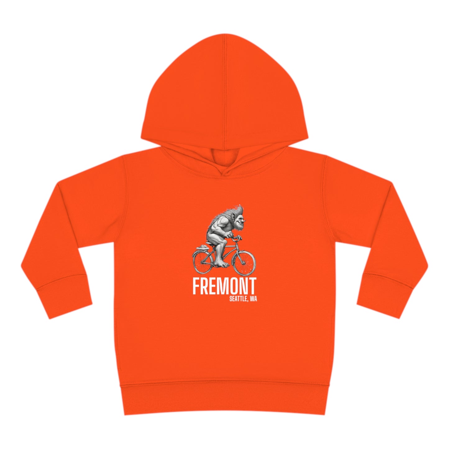 Fremont Seattle Toddler Pullover Fleece Hoodie