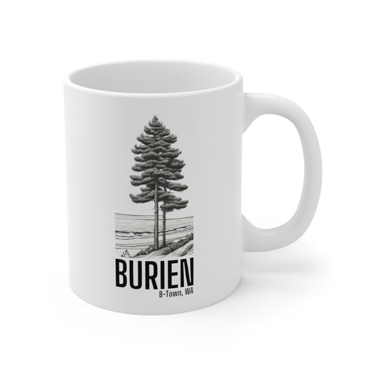 Burien WA Ceramic Mug 11oz