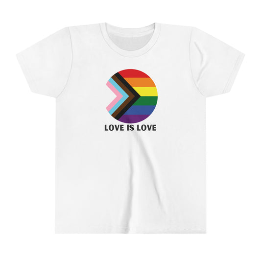 Love Is Love Youth Short Sleeve Tee