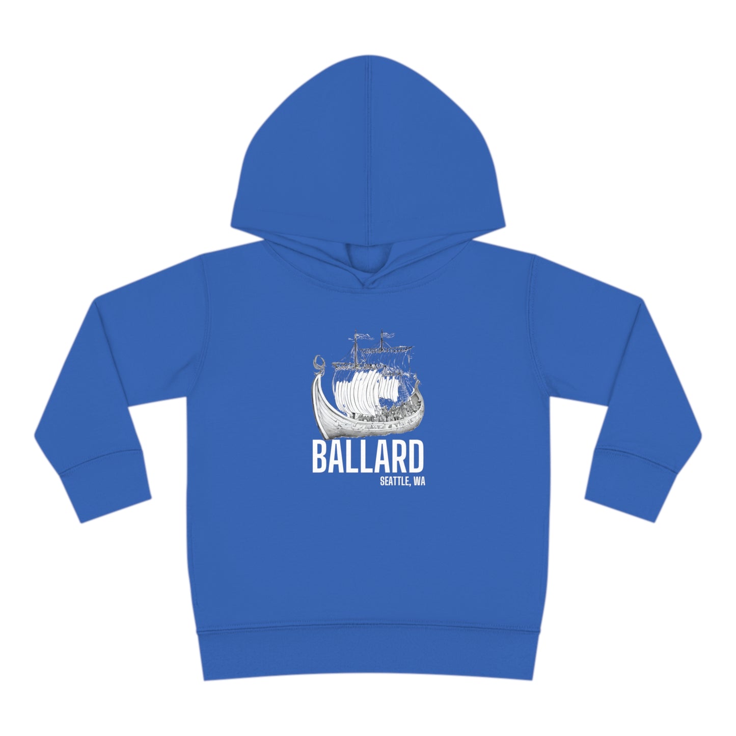 Ballard Seattle Toddler Pullover Fleece Hoodie