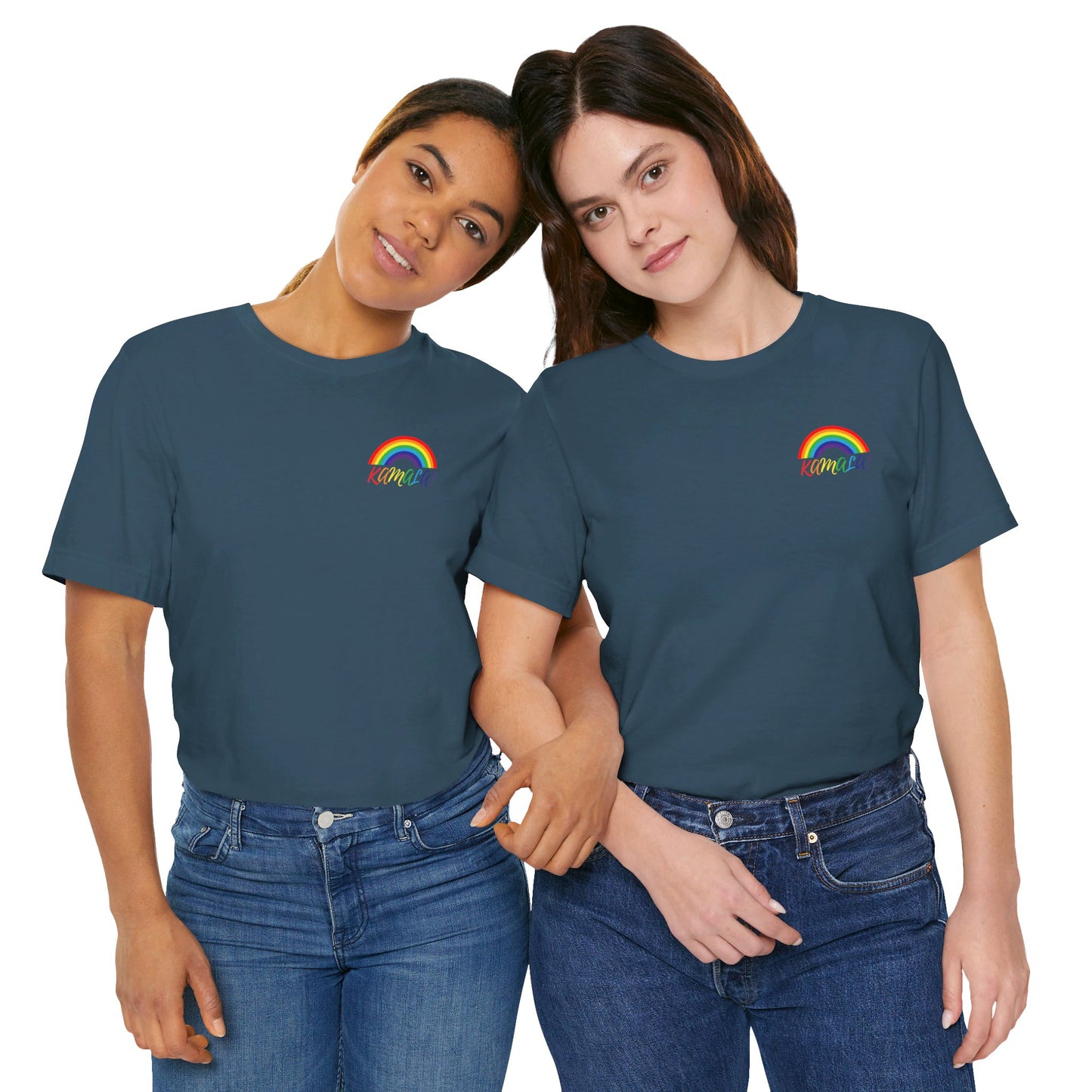 Rainbow Kamala Jersey Short Sleeve Tee