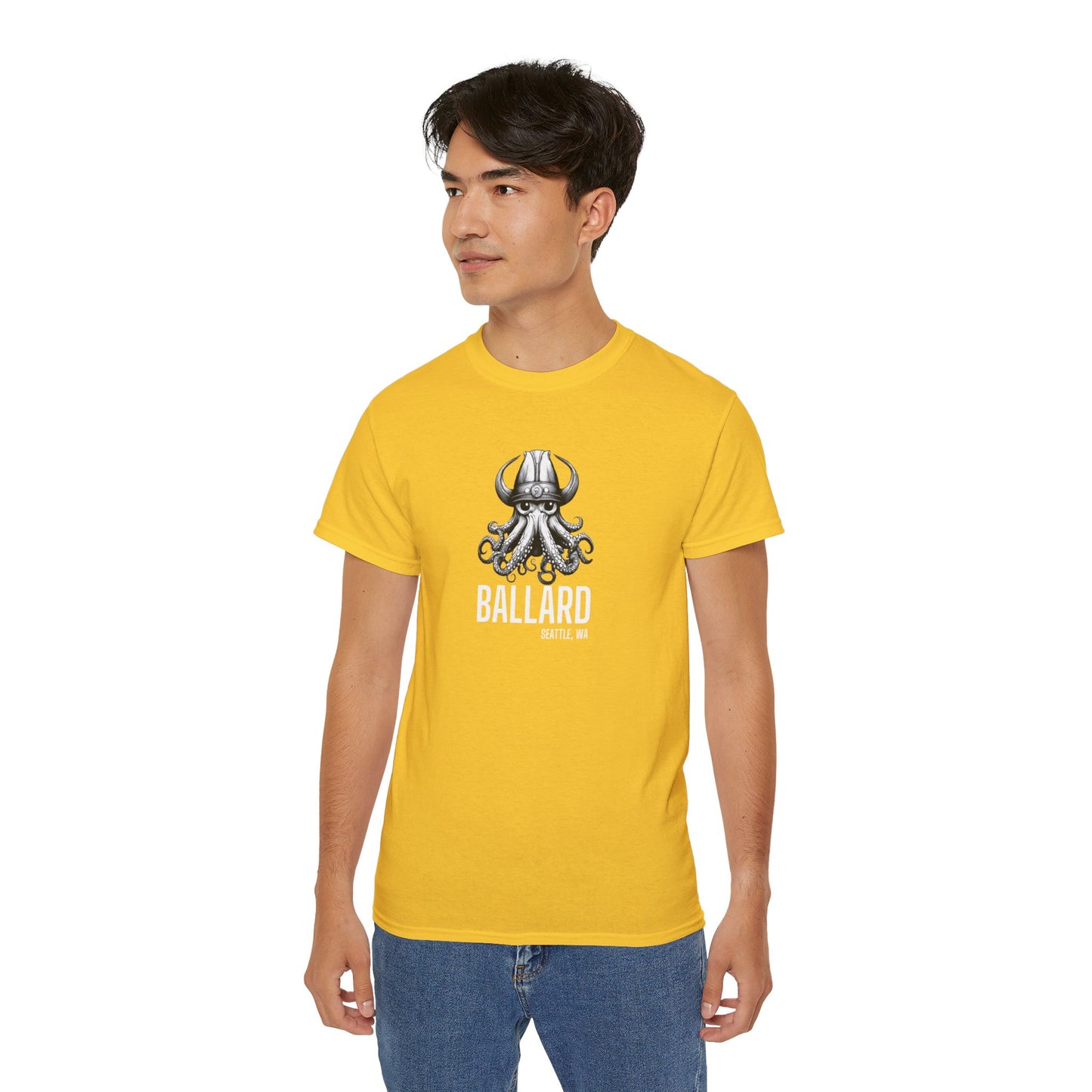 Ballard Octopus Men’s Ultra Cotton Tee