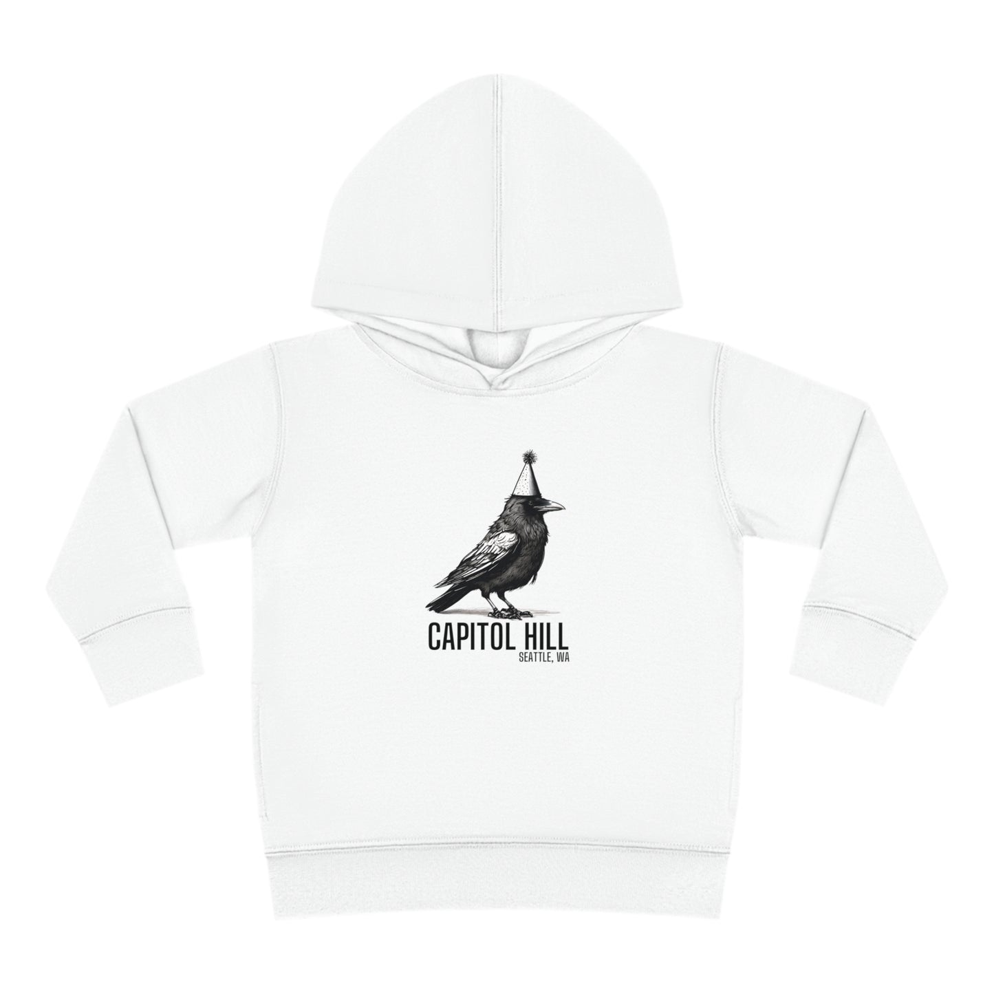 Capitol Hill Seattle Toddler Pullover Fleece Hoodie