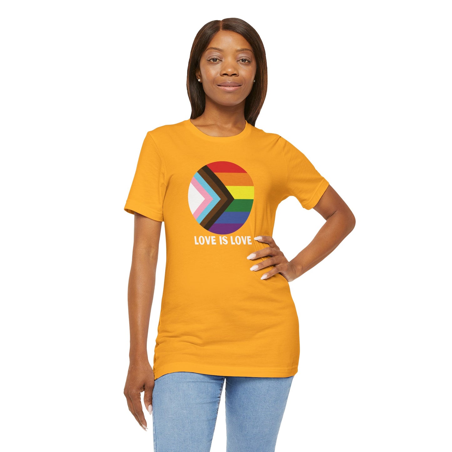 Love Is Love Jersey Short Sleeve Tee