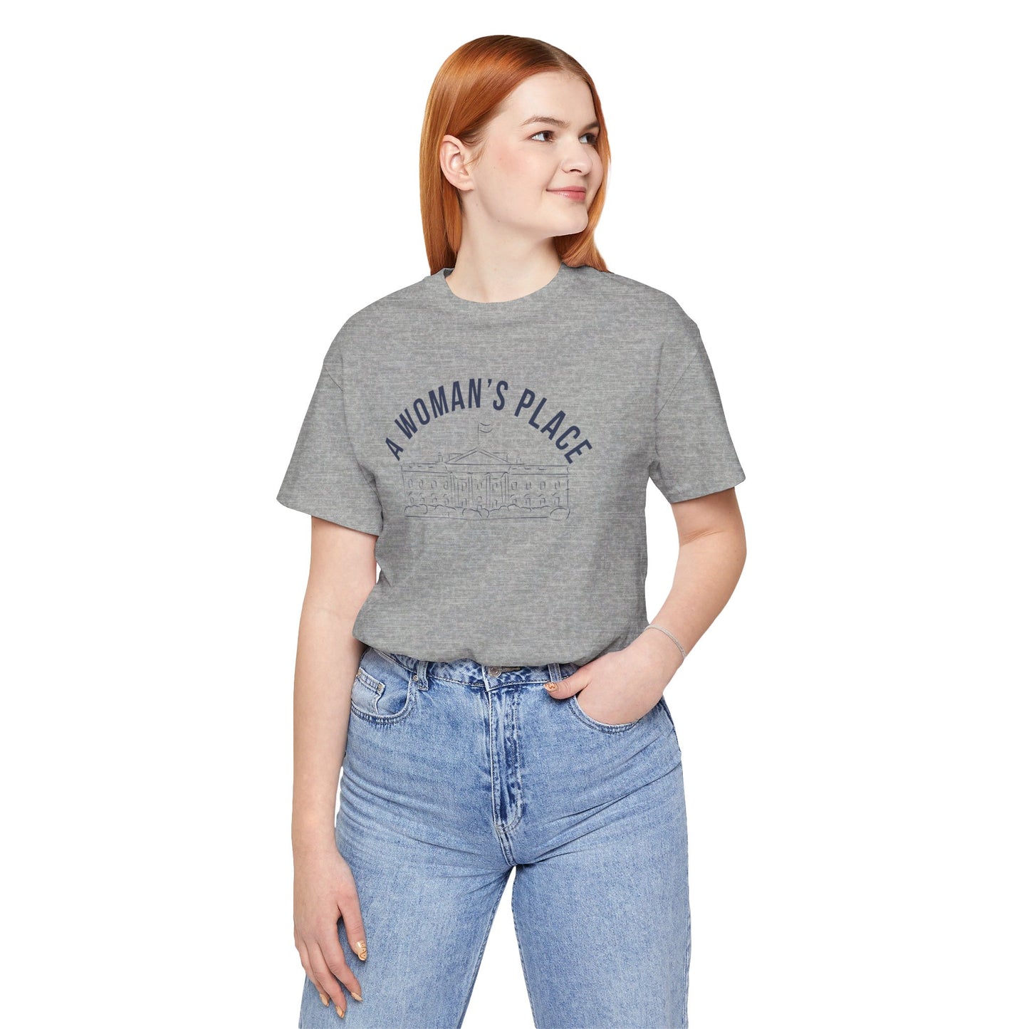 A Woman’s Place Jersey Short Sleeve Tee