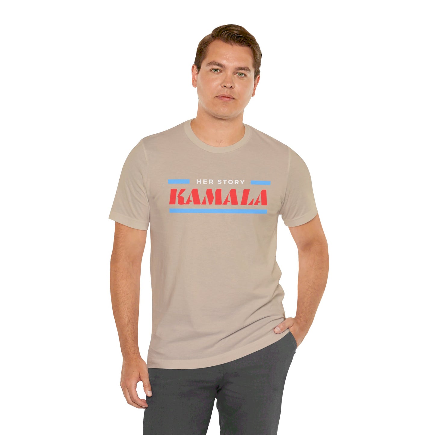 Her Story Kamala Jersey Short Sleeve Tee