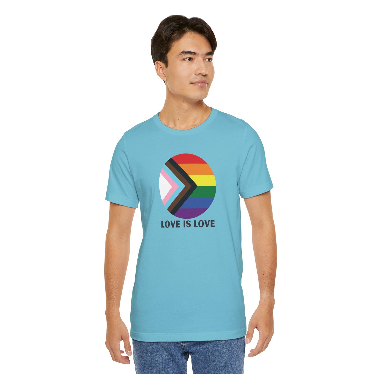 Love Is Love Jersey Short Sleeve Tee