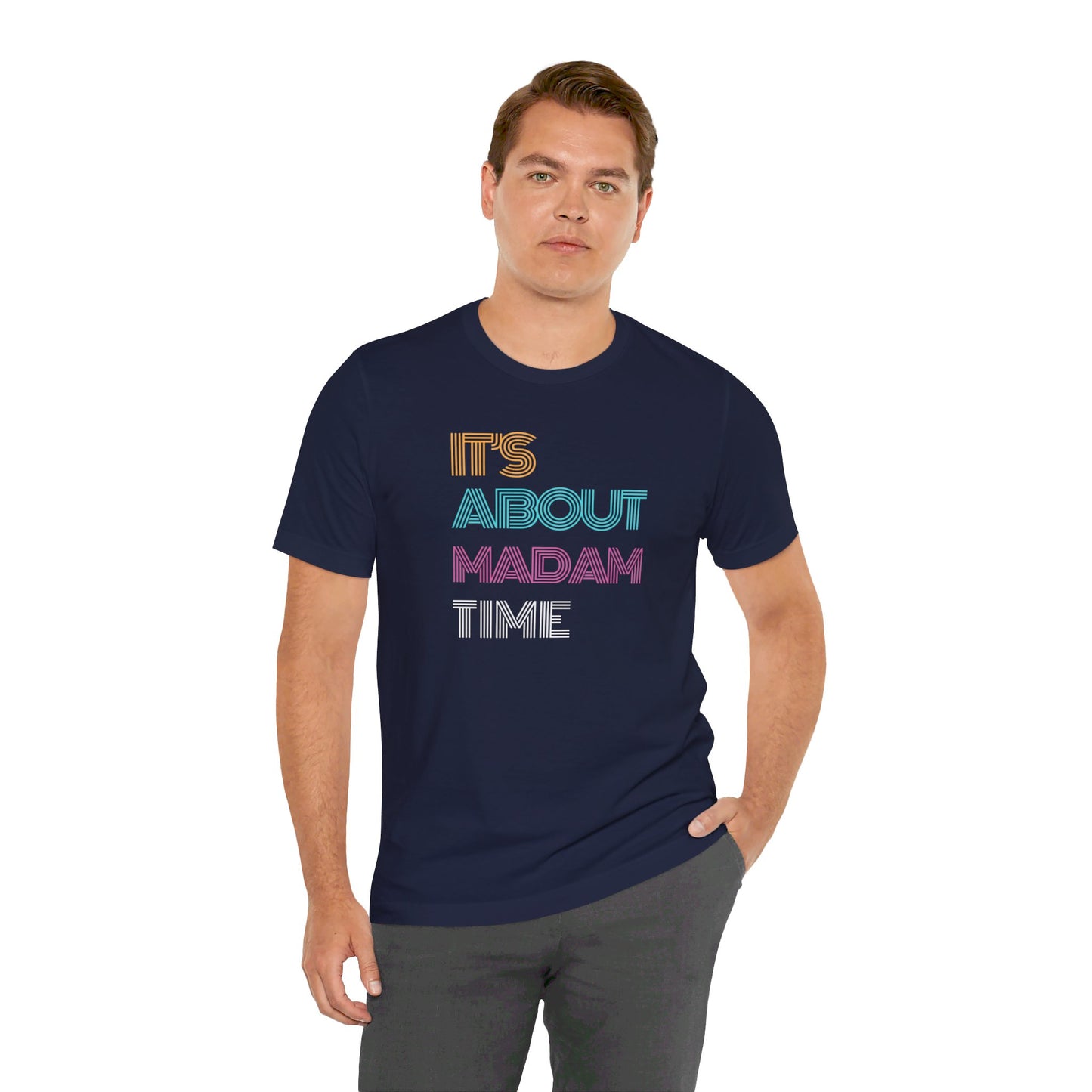 Neon It’s About Madam Time Jersey Short Sleeve Tee